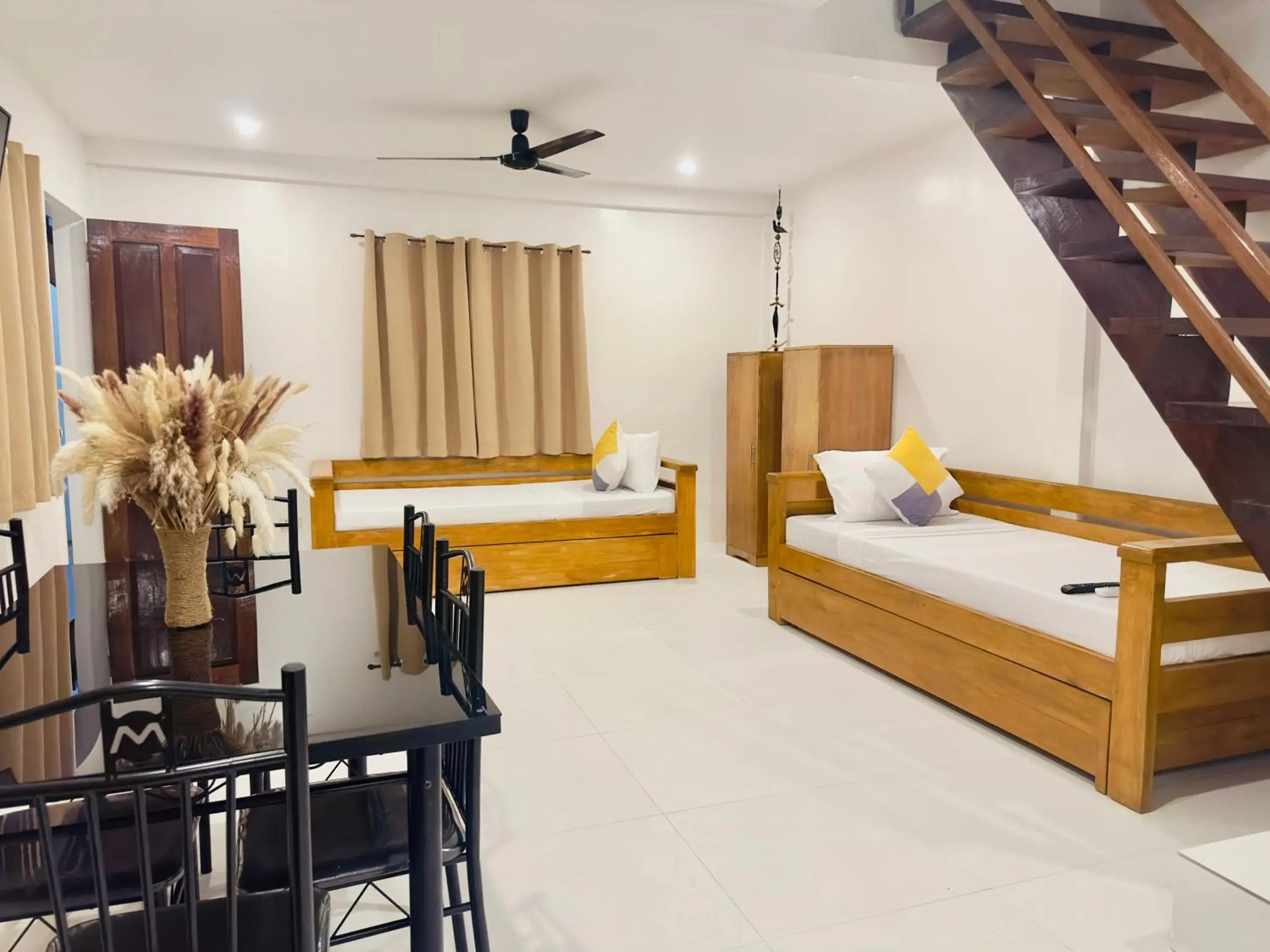 Bed in Palmera El Nido Inn Bed in Palmera El Nido Inn