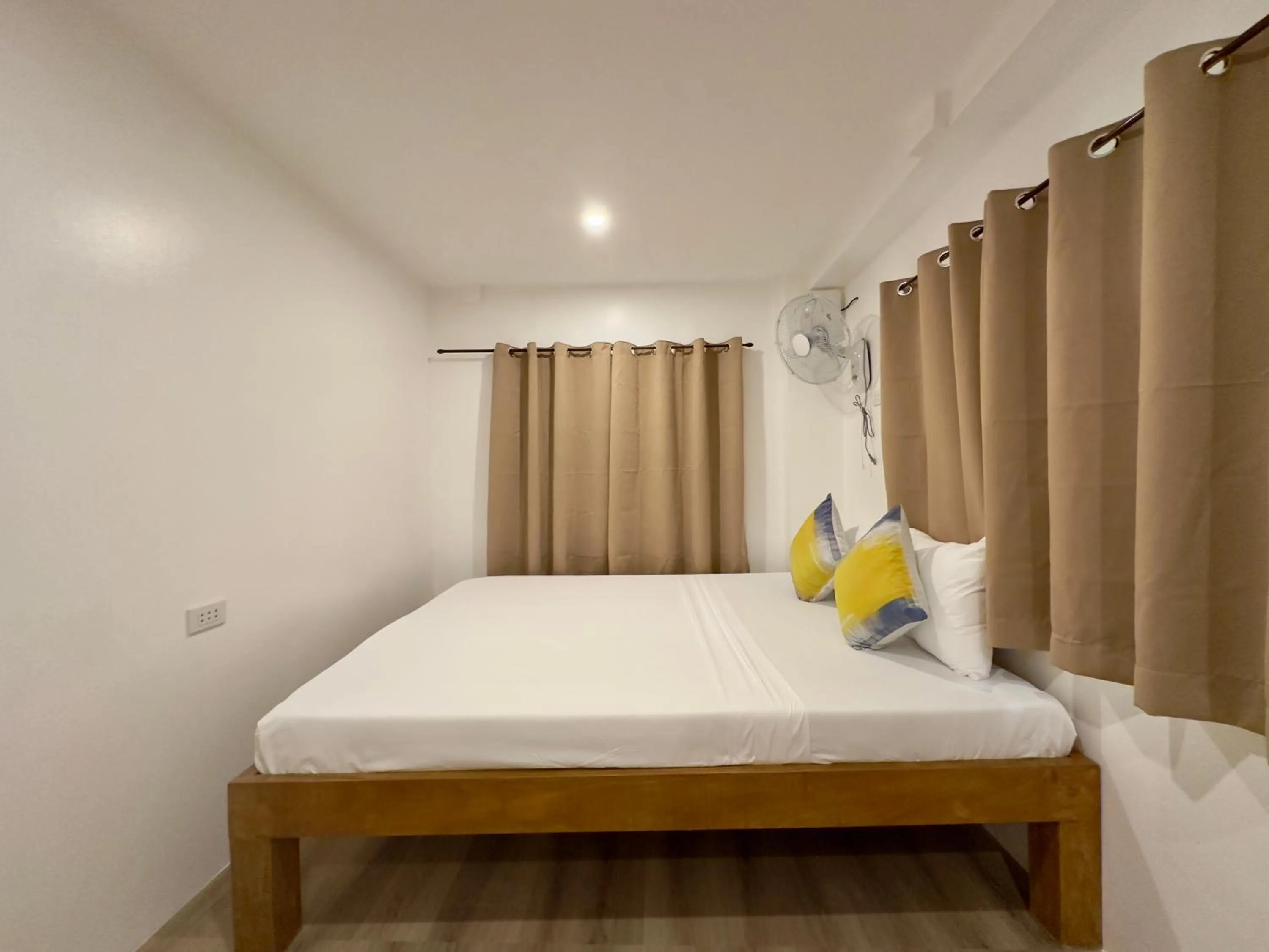 Bed in Palmera El Nido Inn