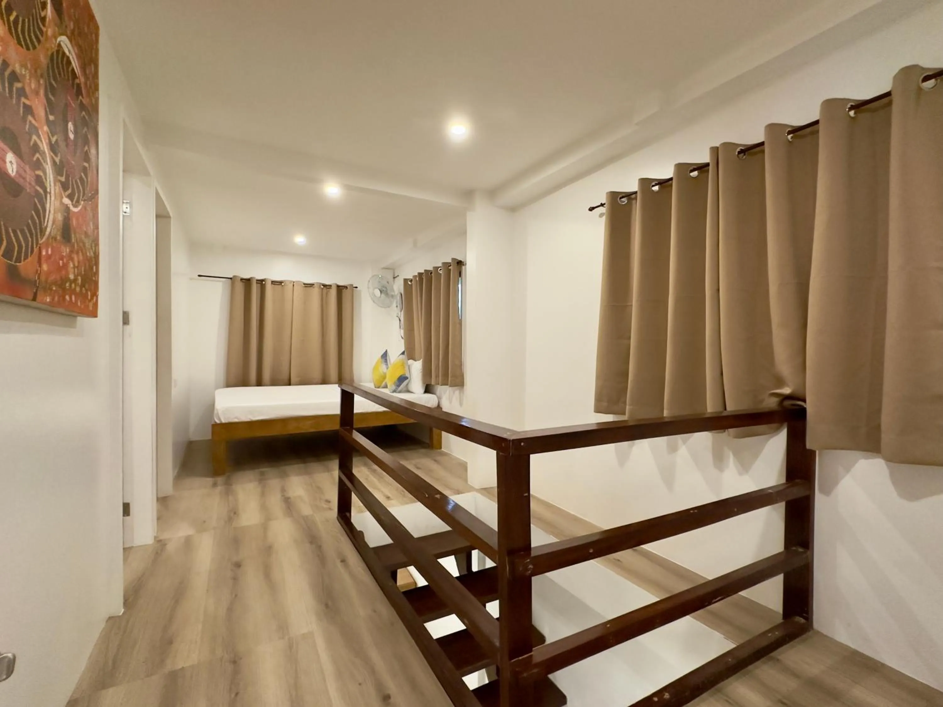 Bed in Palmera El Nido Inn