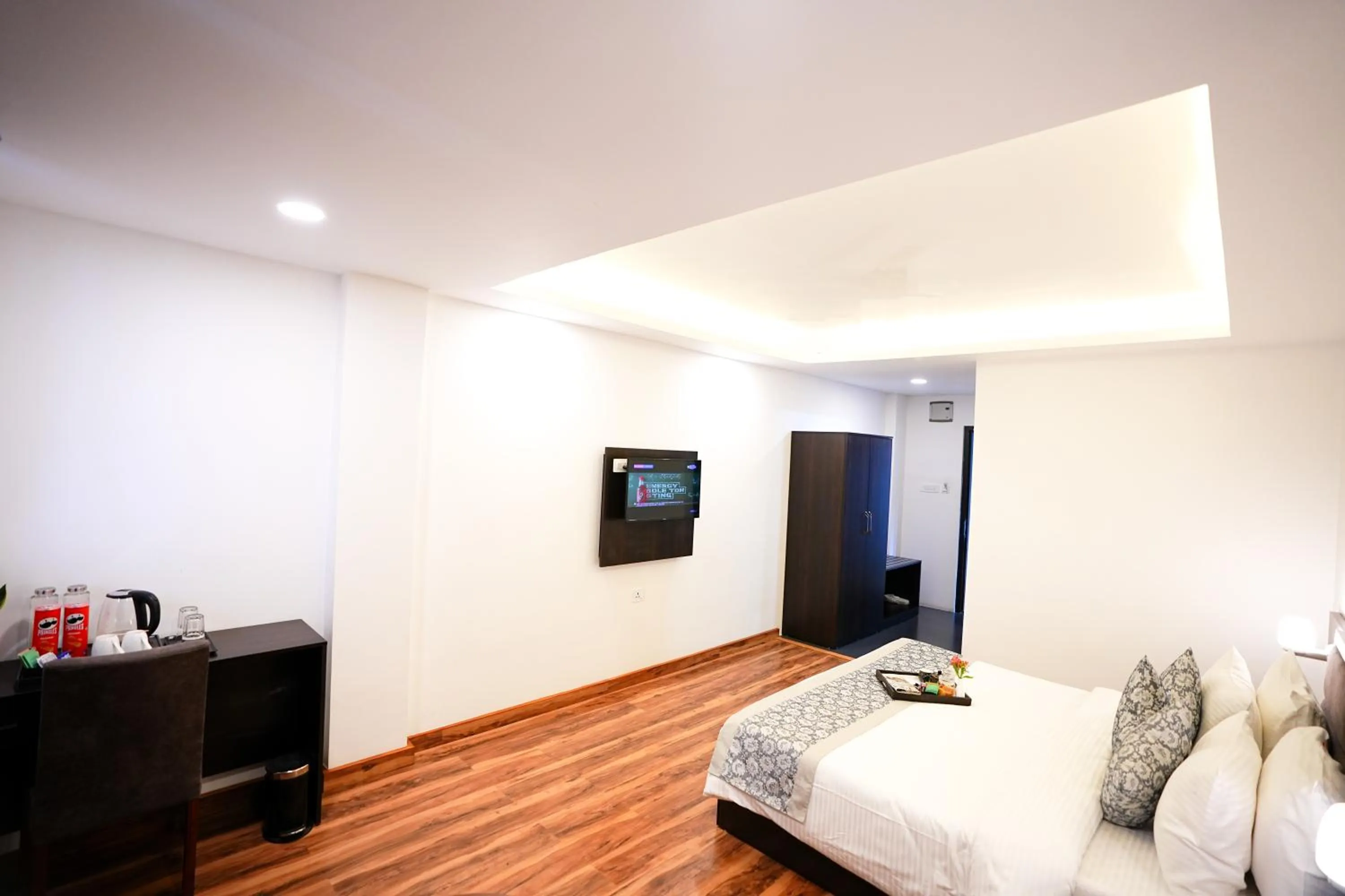 Bedroom in Cilantro Comfort