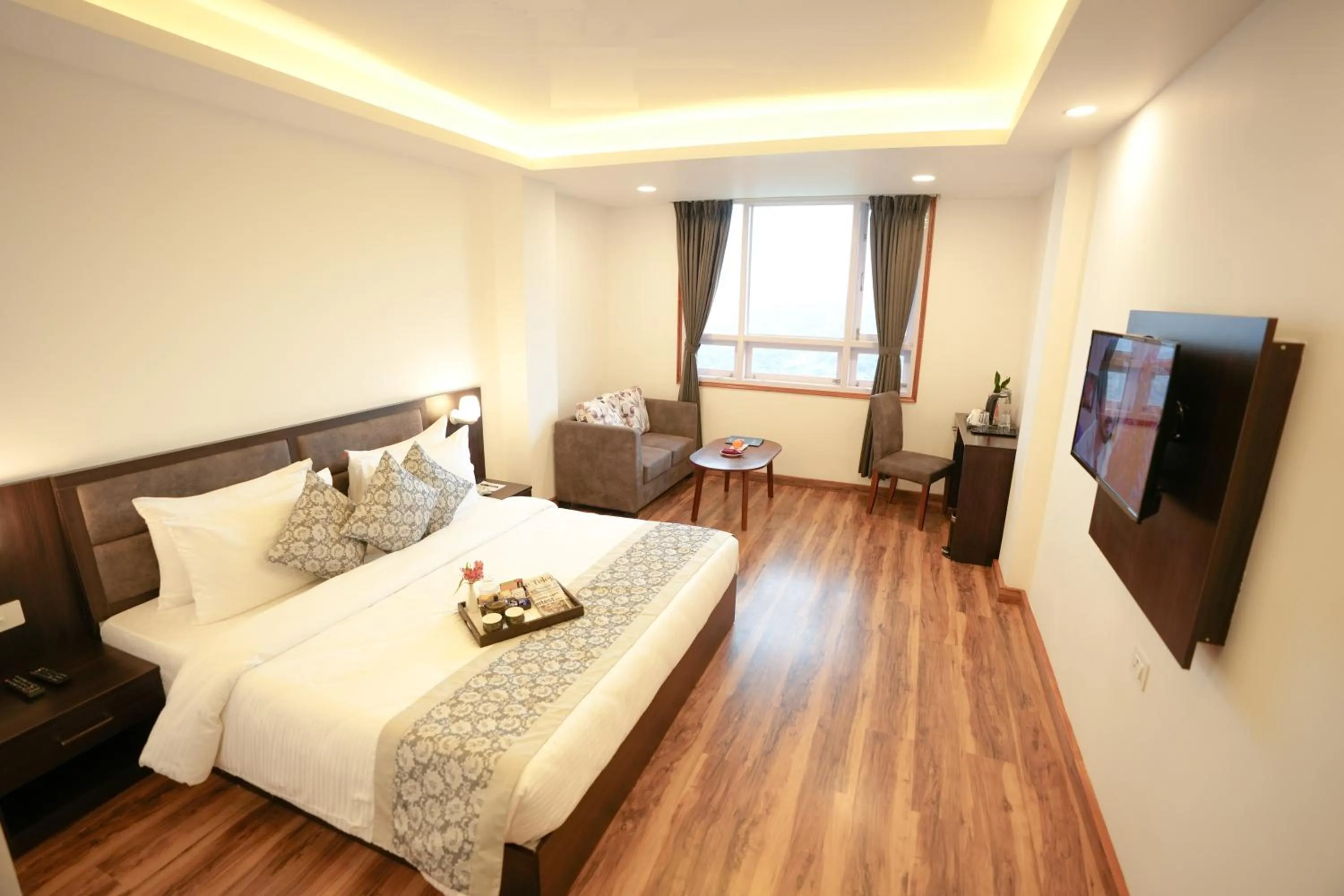 Bedroom in Cilantro Comfort