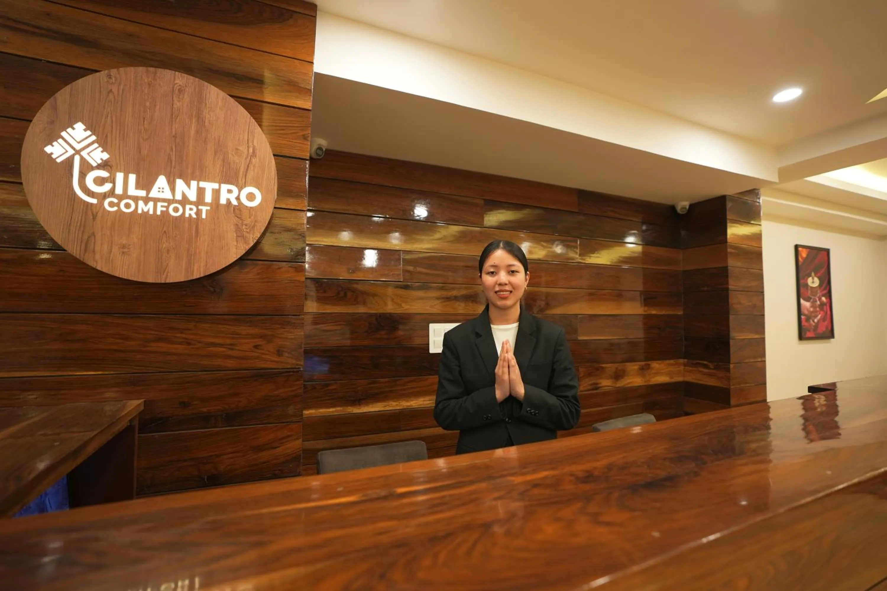 Lobby or reception in Cilantro Comfort