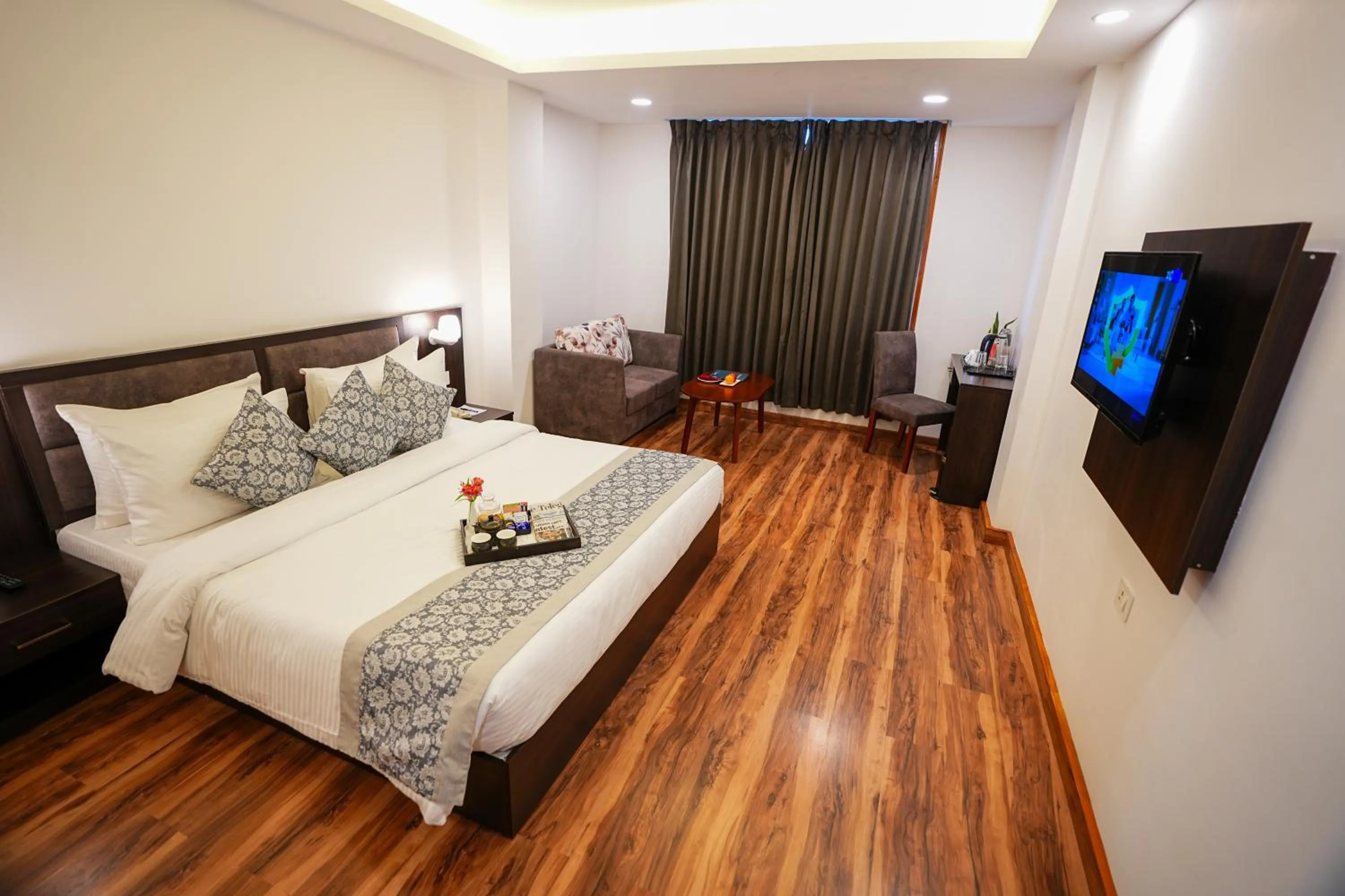 Bedroom in Cilantro Comfort