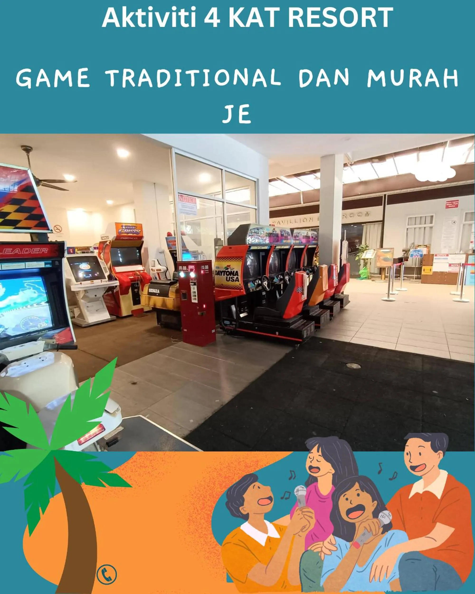 People in BY LG Water Themepark Suites Melaka By GGM