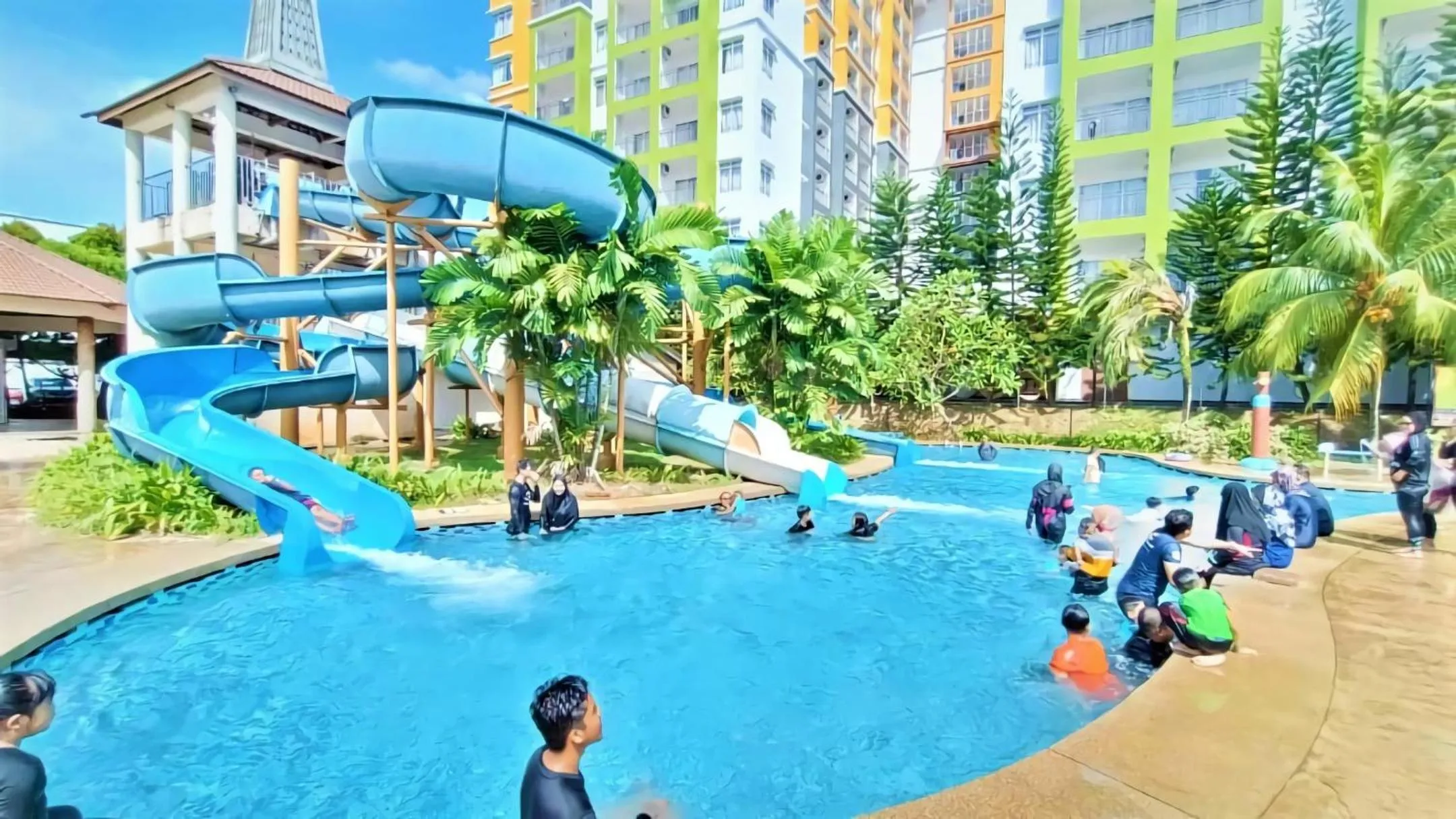 Day in BY LG Water Themepark Suites Melaka By GGM