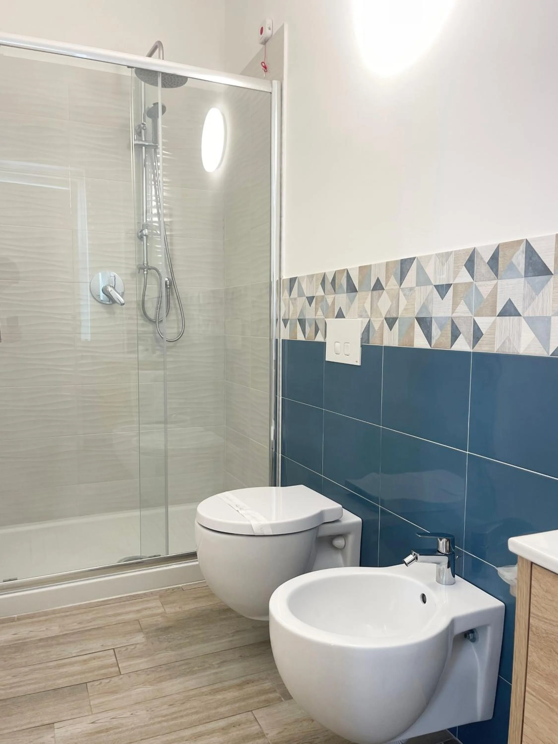 Bathroom in Perla Blu Tropea