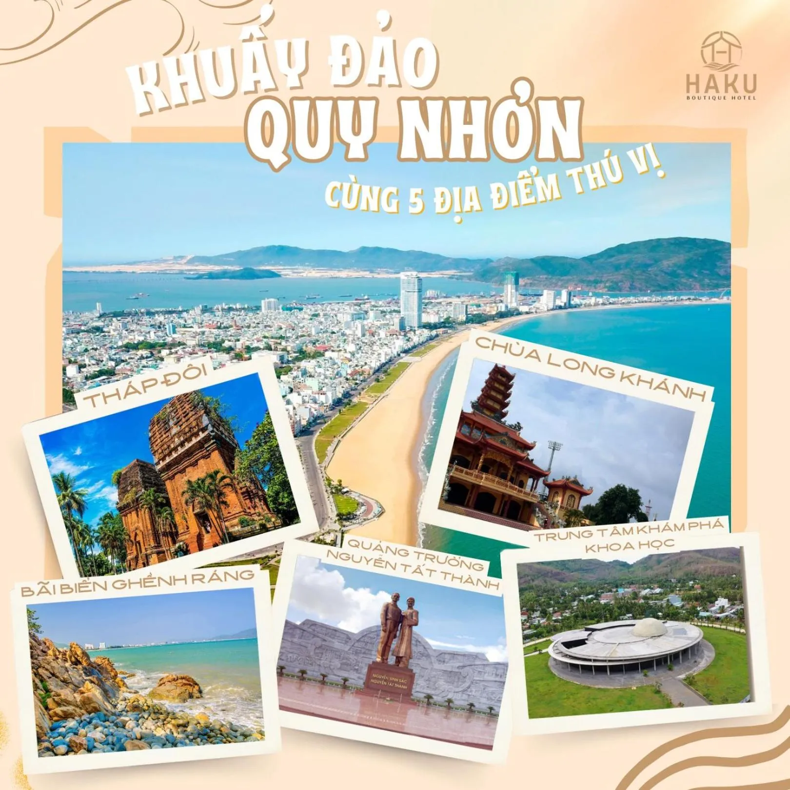 Natural landscape in HAKU Boutique Hotel Quy Nhơn Kim Đồng - Xuân Diệu