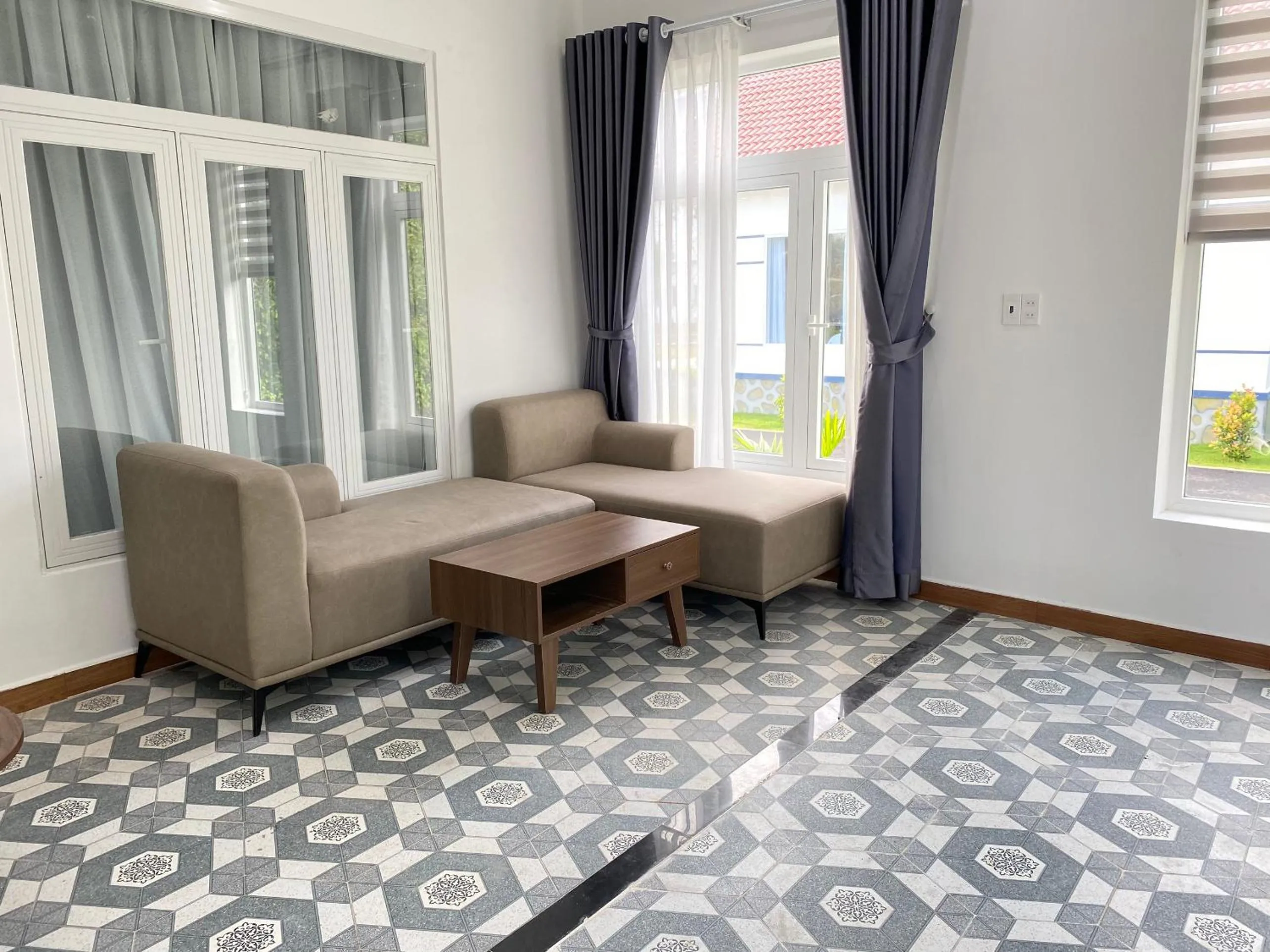 Living room in Hodota Cam Bình Resort & Spa - Lagi Beach