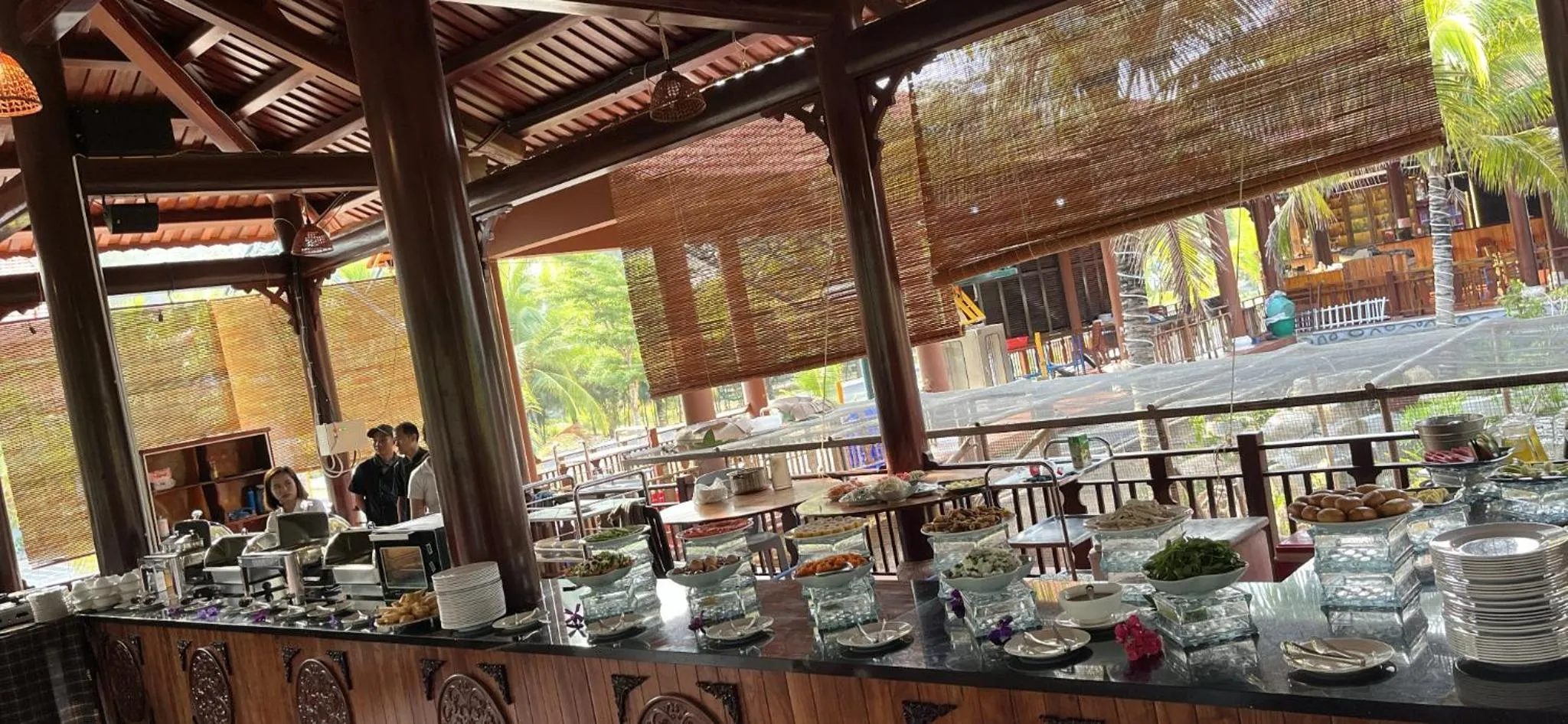 Breakfast in Hodota Cam Bình Resort & Spa - Lagi Beach