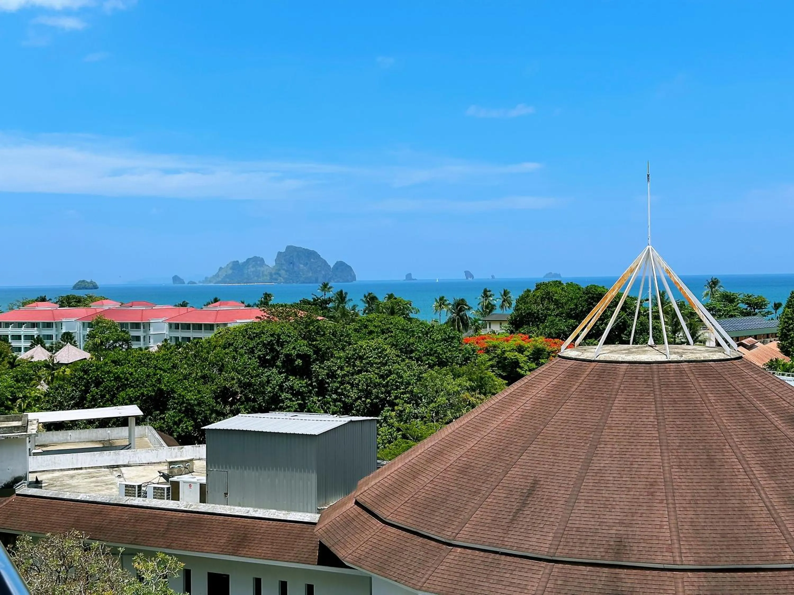 Sea view in Machorat Aonang Resort at Aonang Beach Krabi