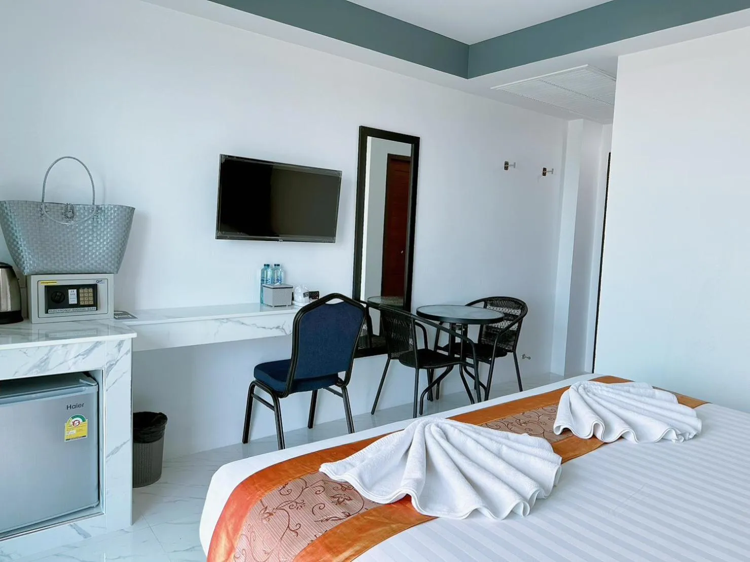 Bed in Machorat Aonang Resort at Aonang Beach Krabi