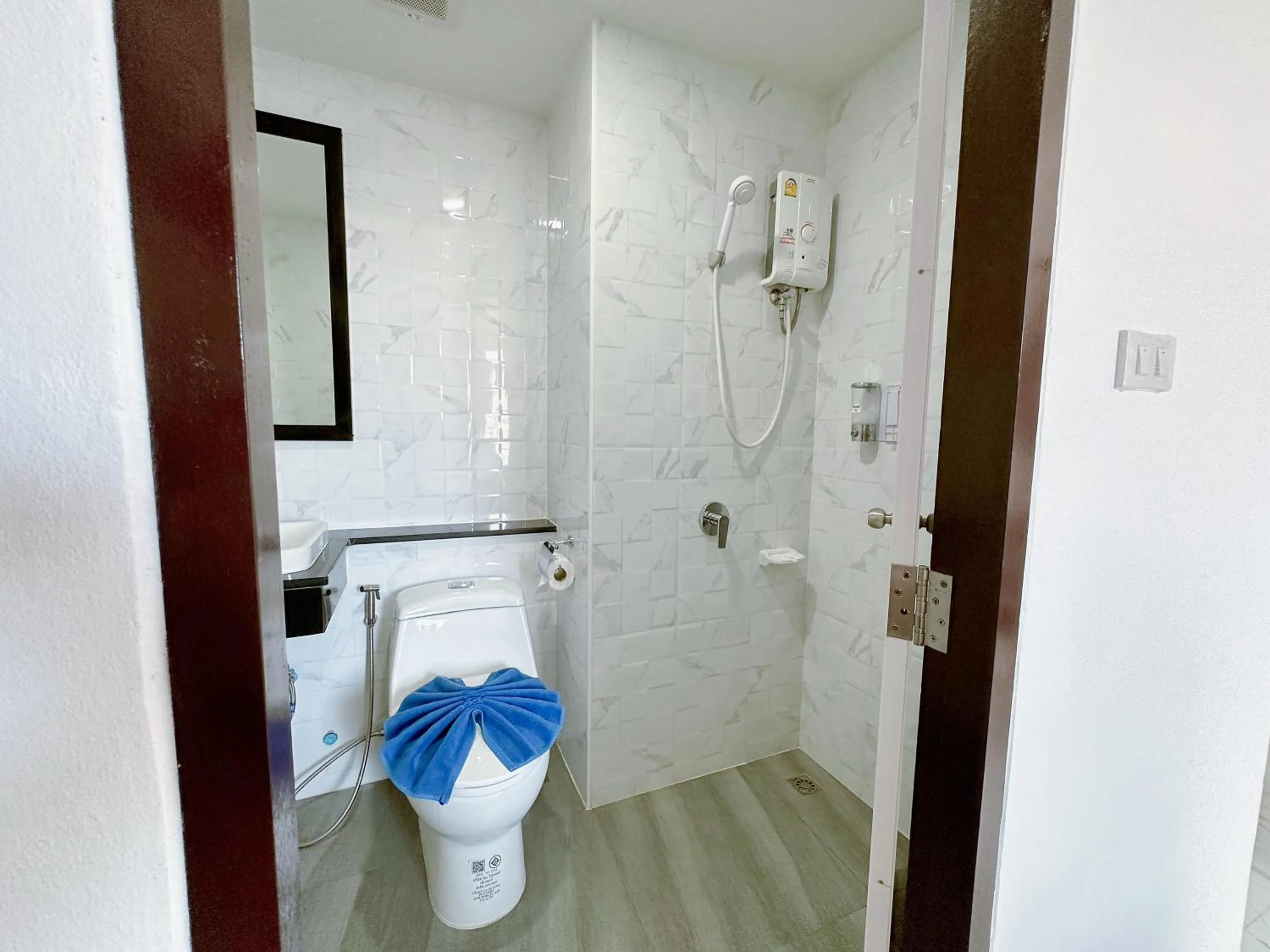 Shower in Machorat Aonang Resort at Aonang Beach Krabi