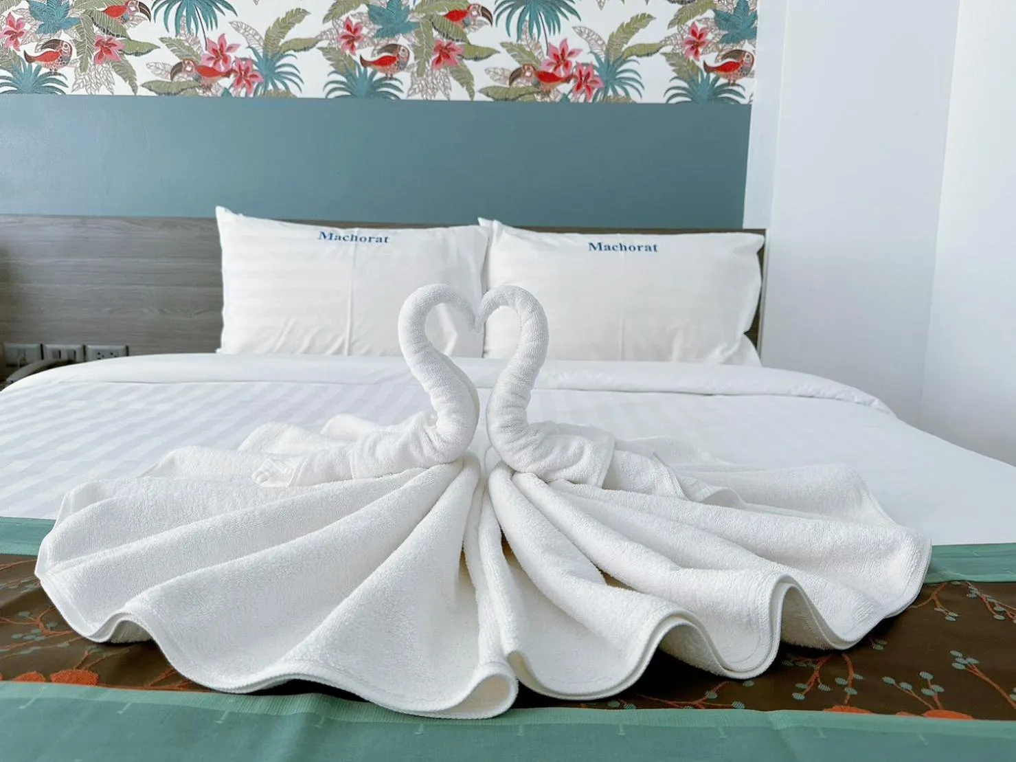 Bed in Machorat Aonang Resort at Aonang Beach Krabi