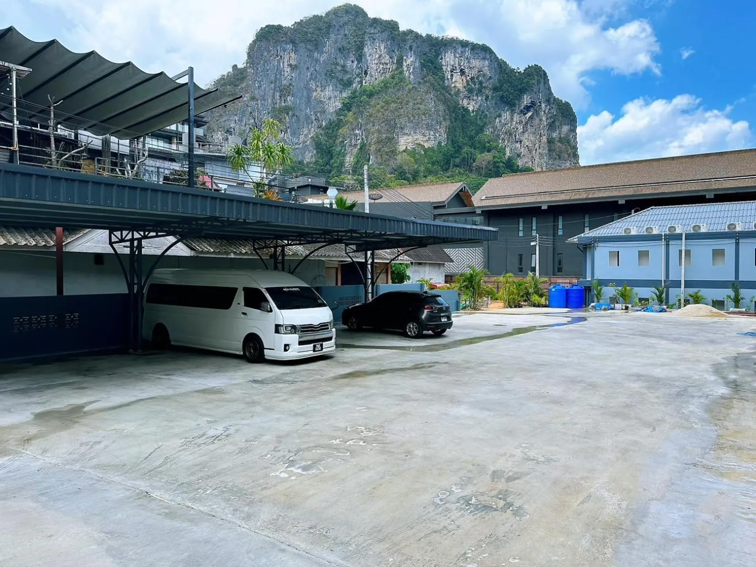 Mountain view in Machorat Aonang Resort at Aonang Beach Krabi