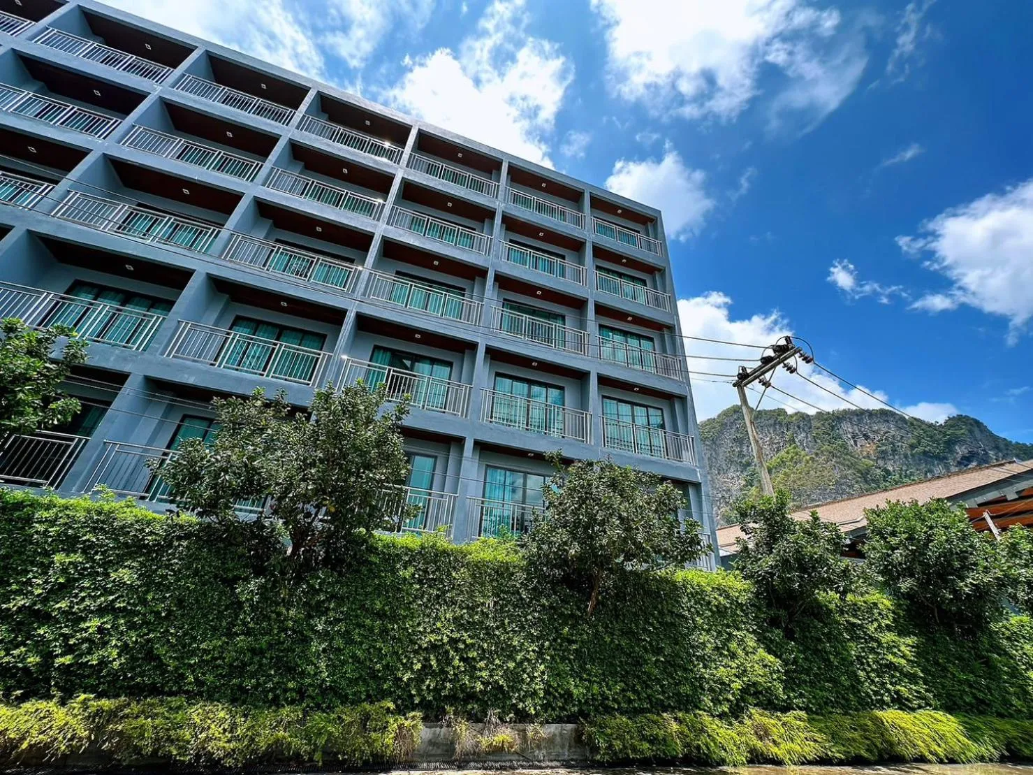 Property building in Machorat Aonang Resort at Aonang Beach Krabi