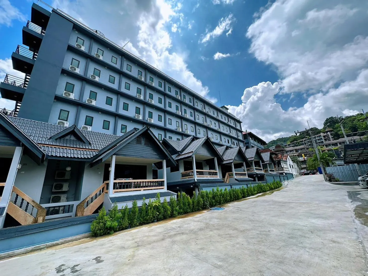 Property building in Machorat Aonang Resort at Aonang Beach Krabi