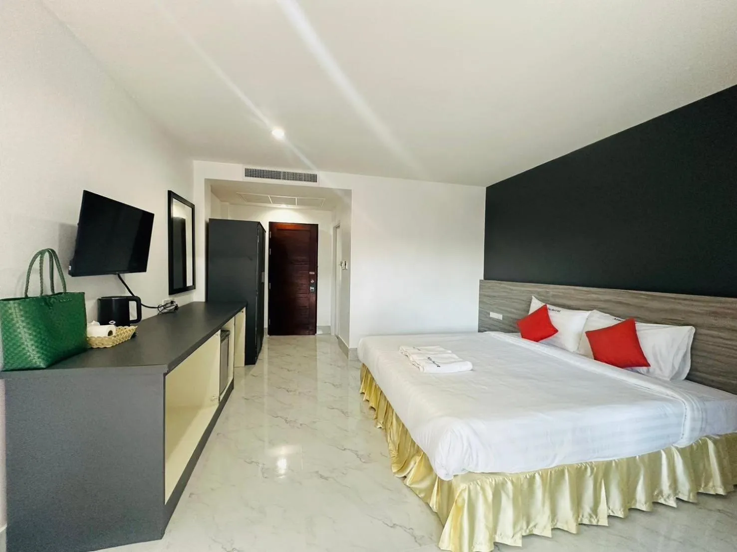 Bed in Machorat Aonang Resort at Aonang Beach Krabi