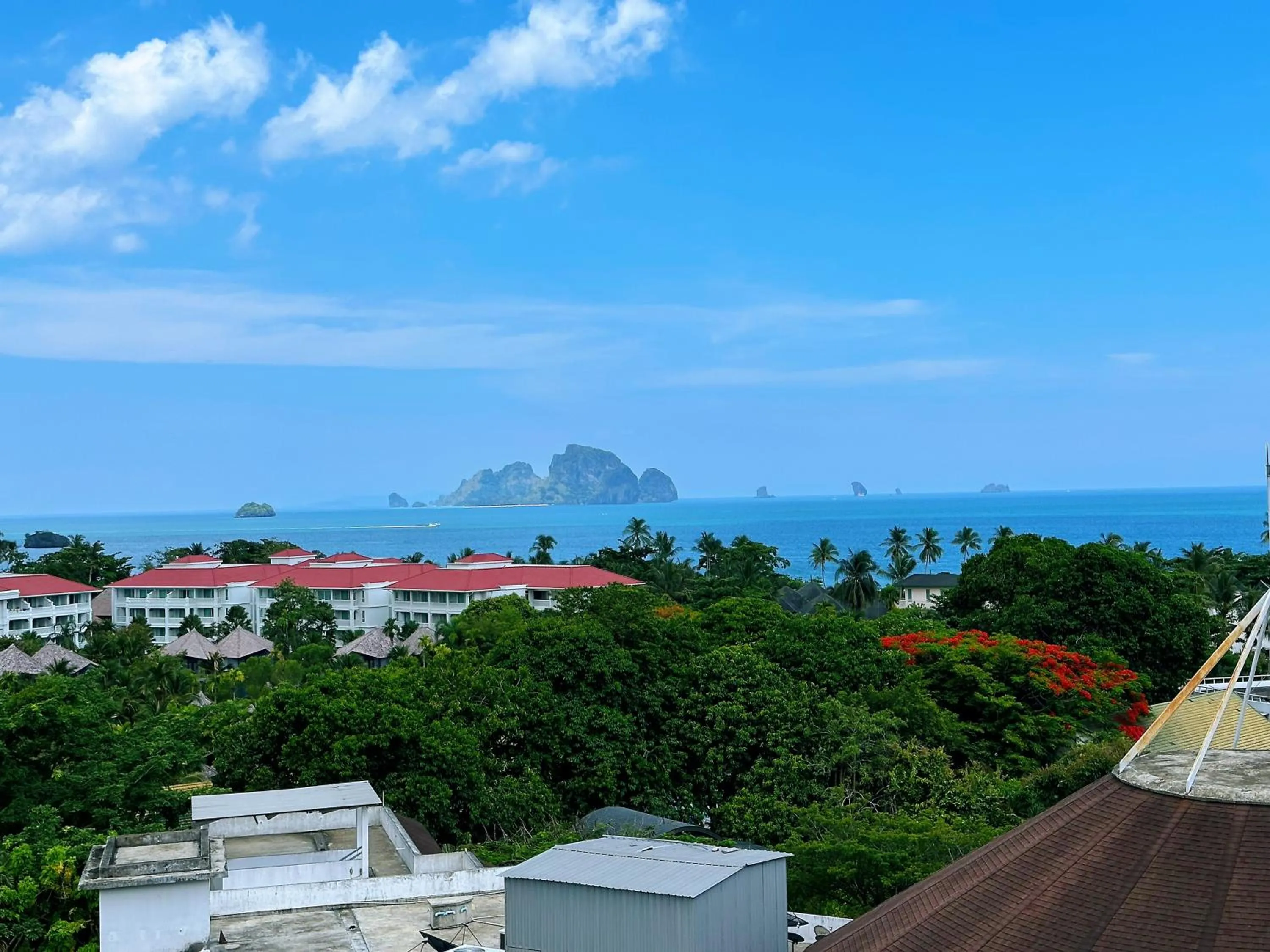 Landmark view in Machorat Aonang Resort at Aonang Beach Krabi