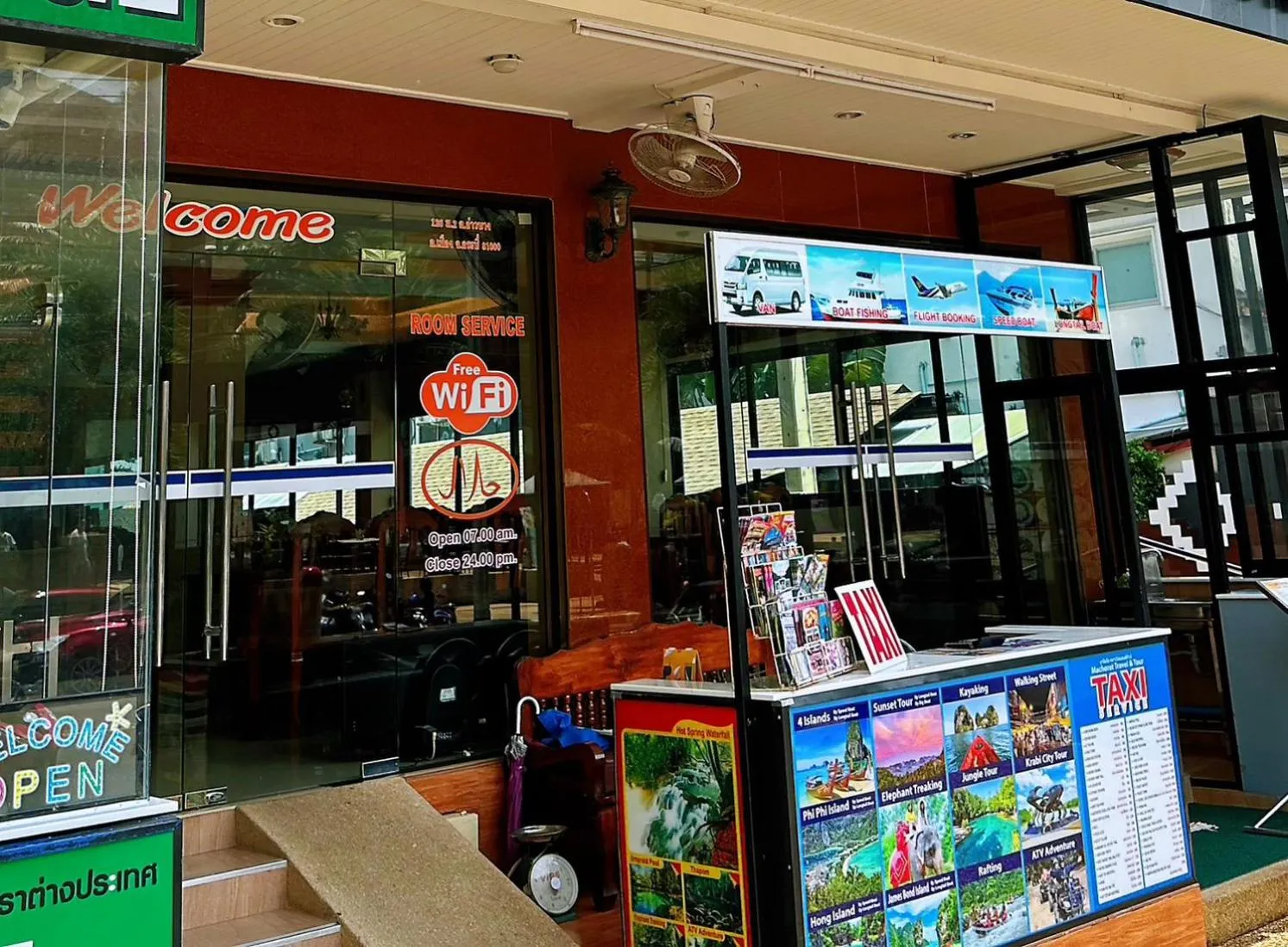 Facade/entrance in Machorat Aonang Resort at Aonang Beach Krabi