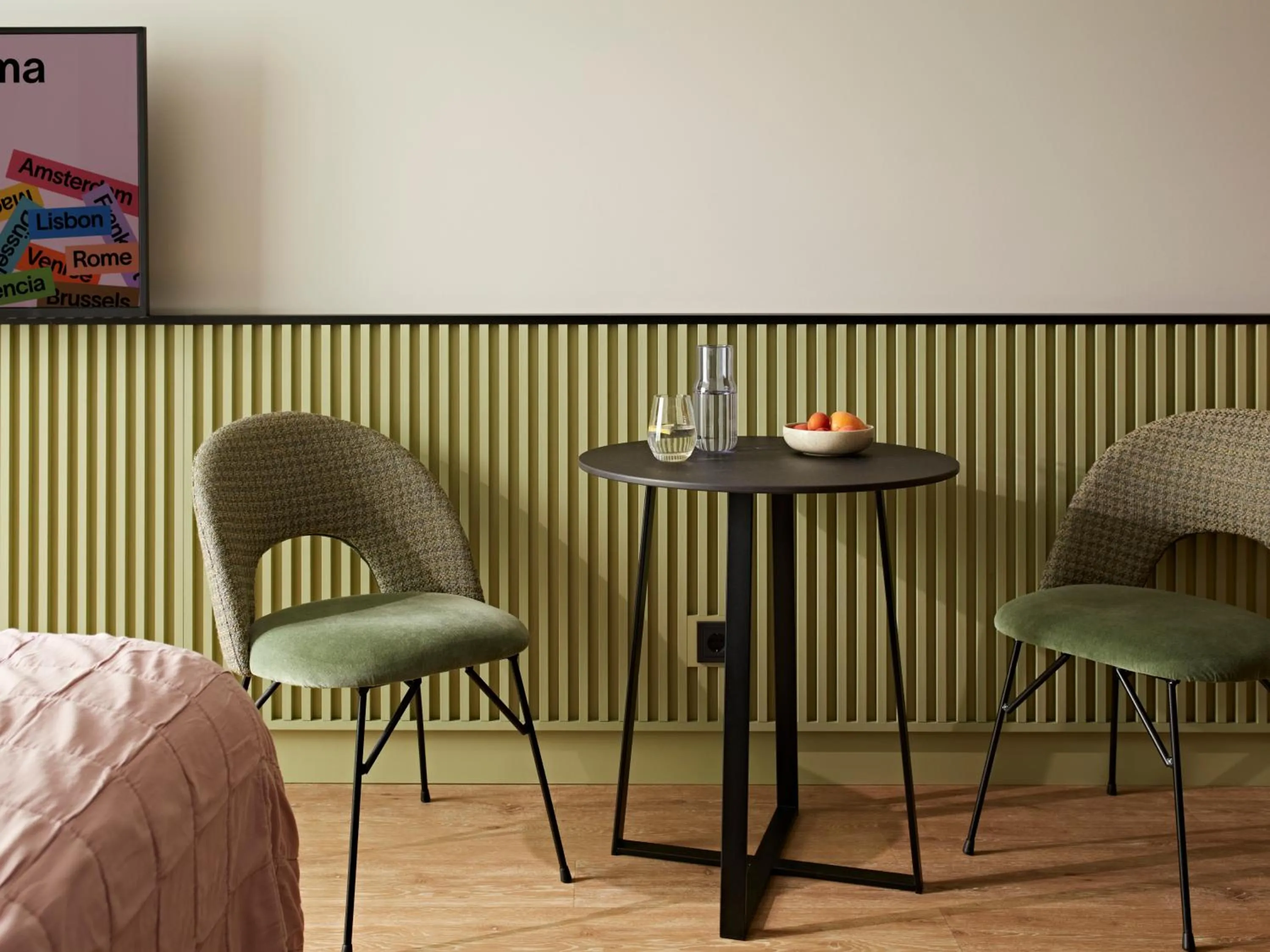 Seating area in Numa Berlin Arc