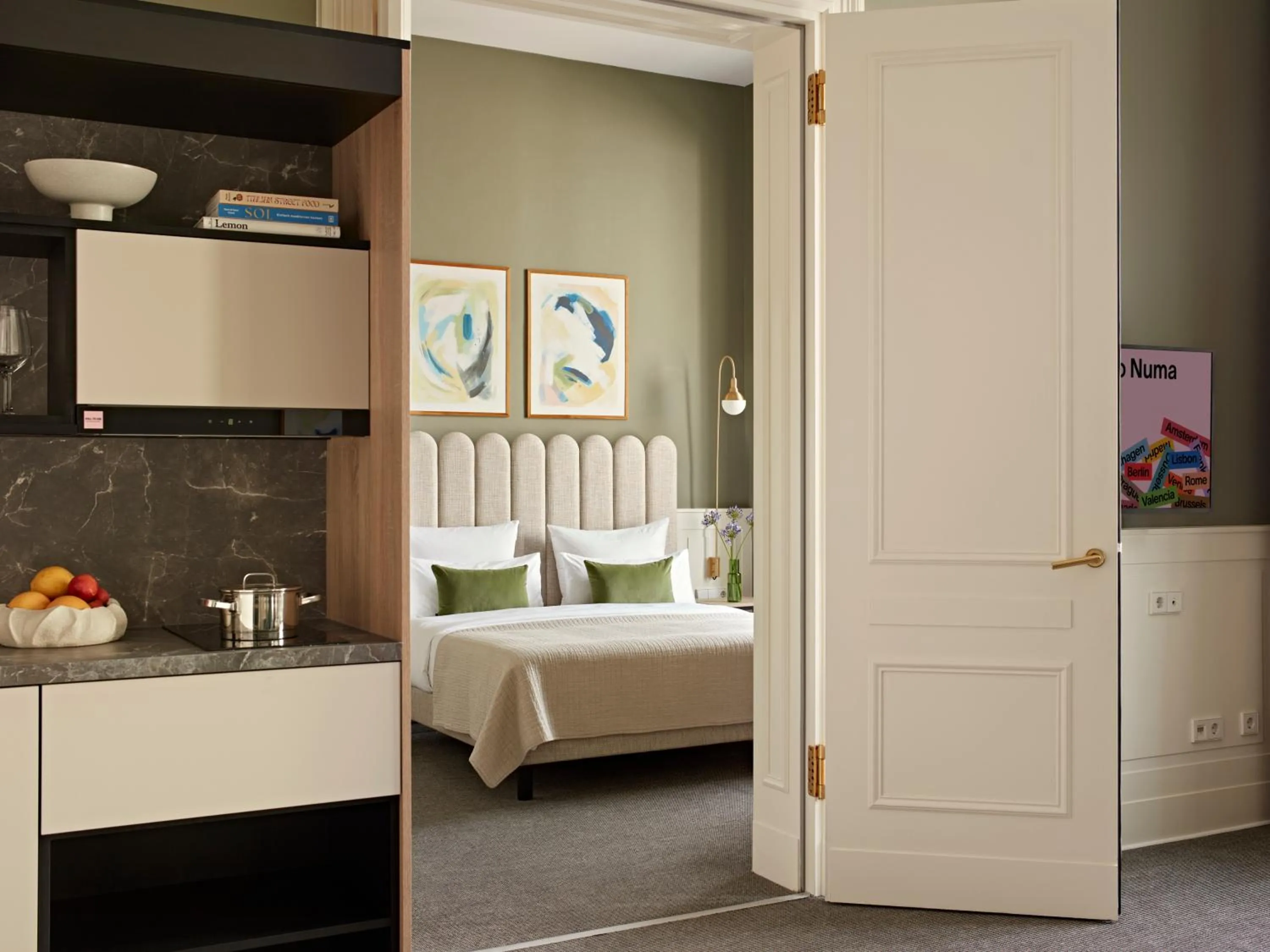 Bedroom, Bed in Numa Berlin Arc