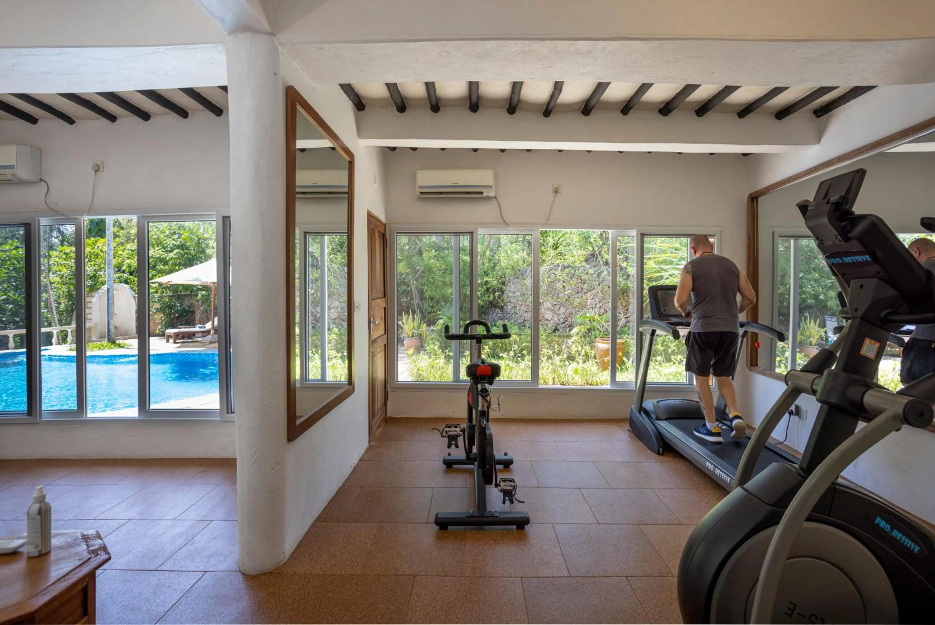 Fitness centre/facilities in Blue Marlin Beach Hotel