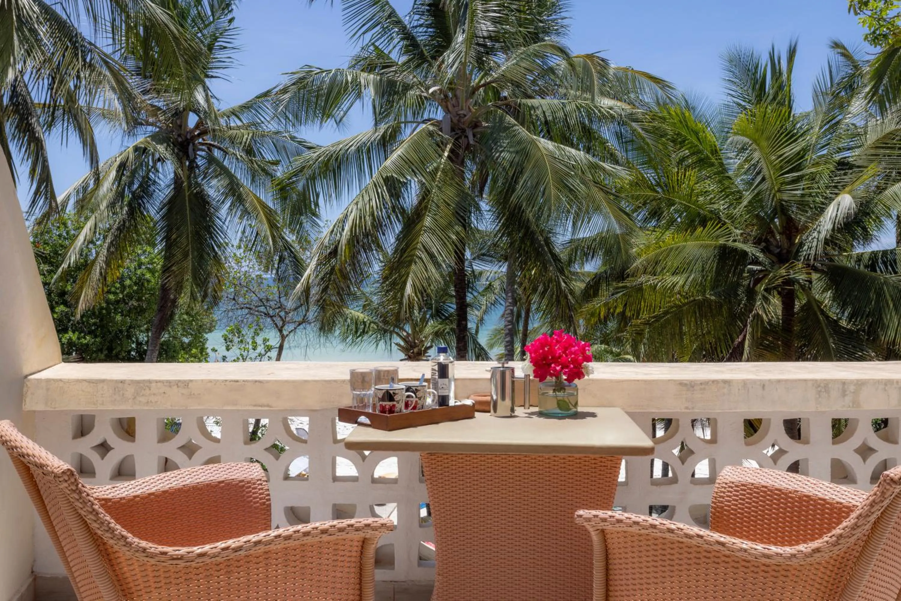 Balcony/Terrace in Blue Marlin Beach Hotel