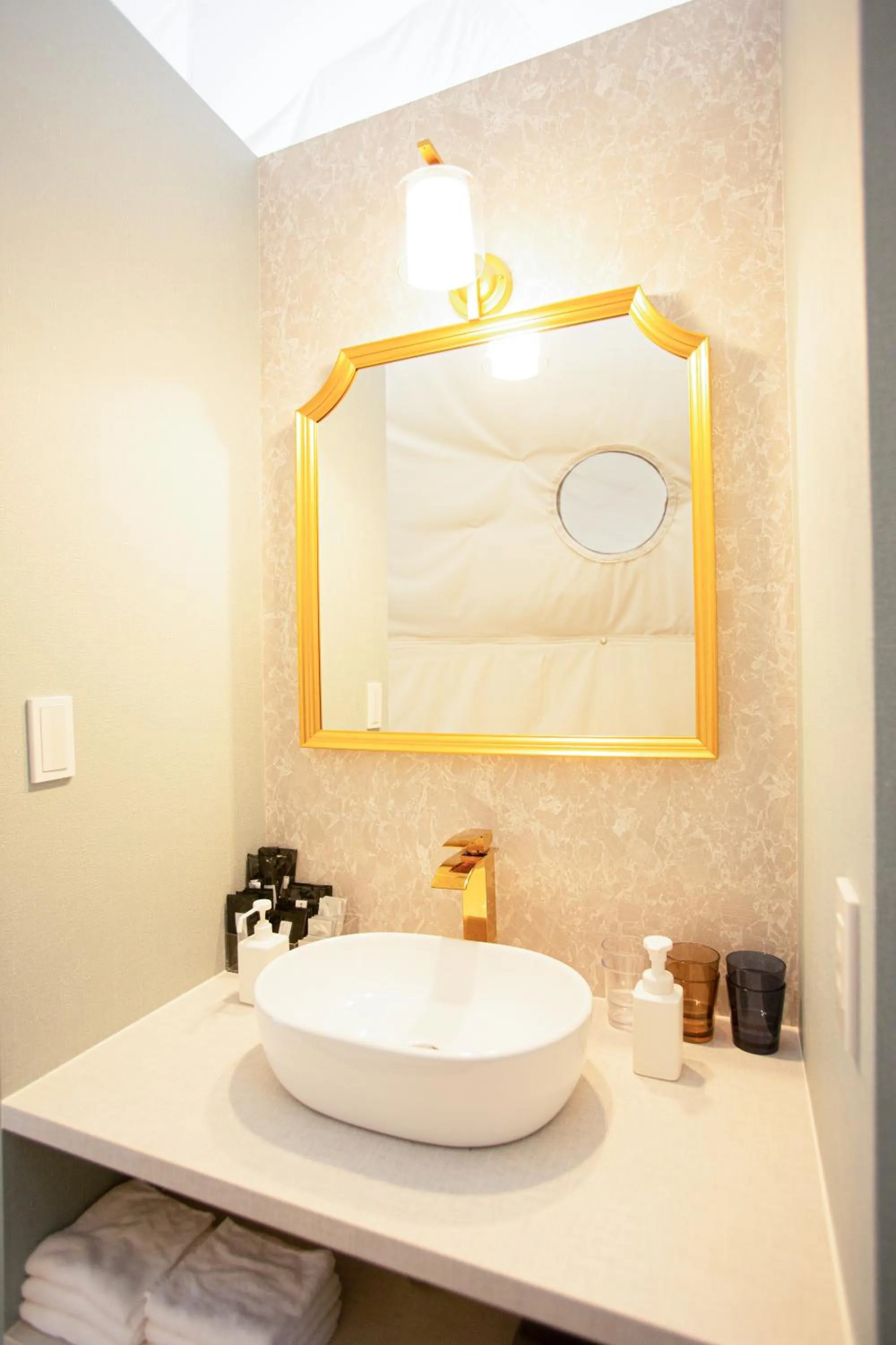 Bathroom in Mt.Fujiグランピングテラス　嶺乃華