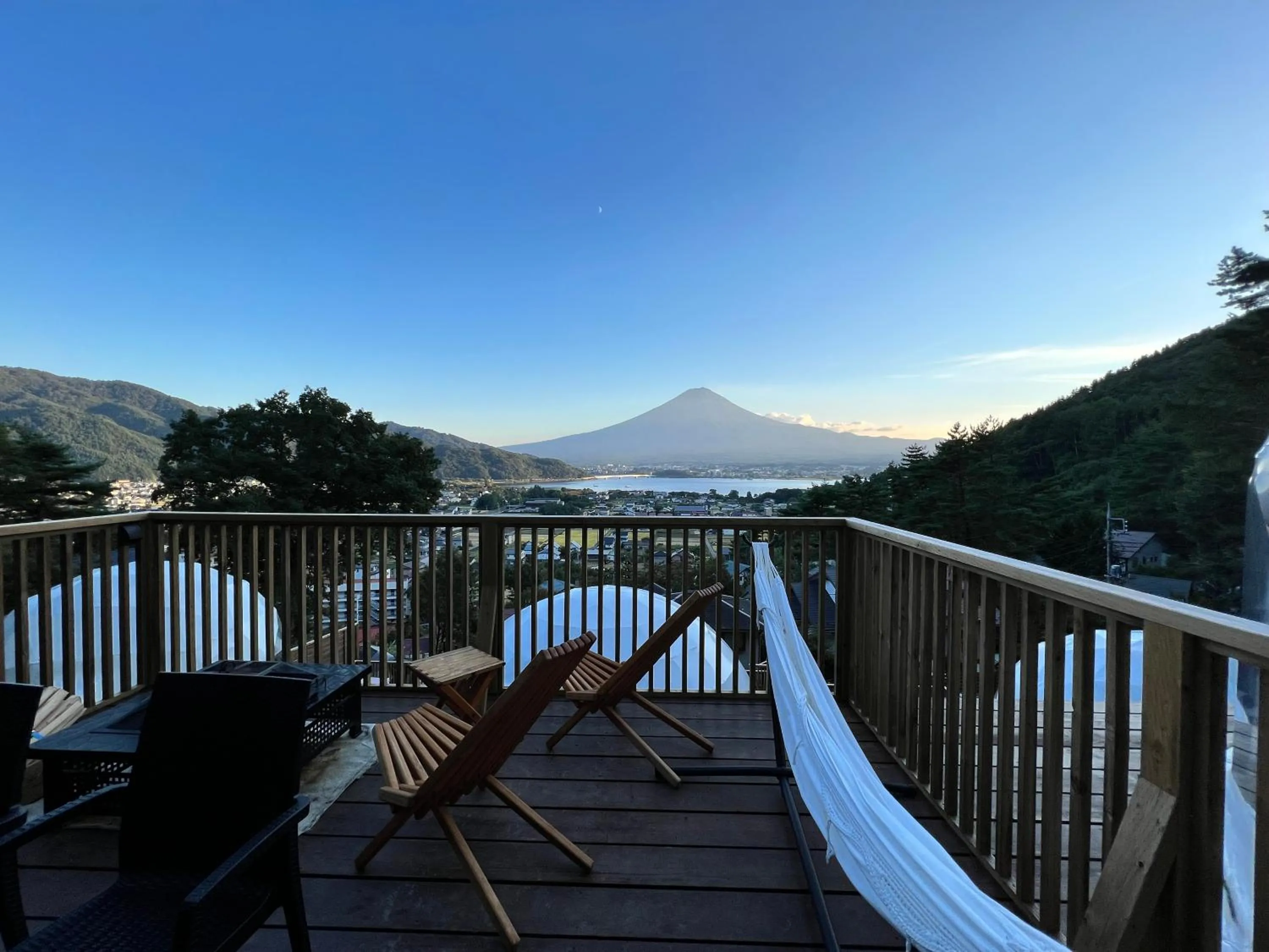 View (from property/room) in Mt.Fujiグランピングテラス　嶺乃華