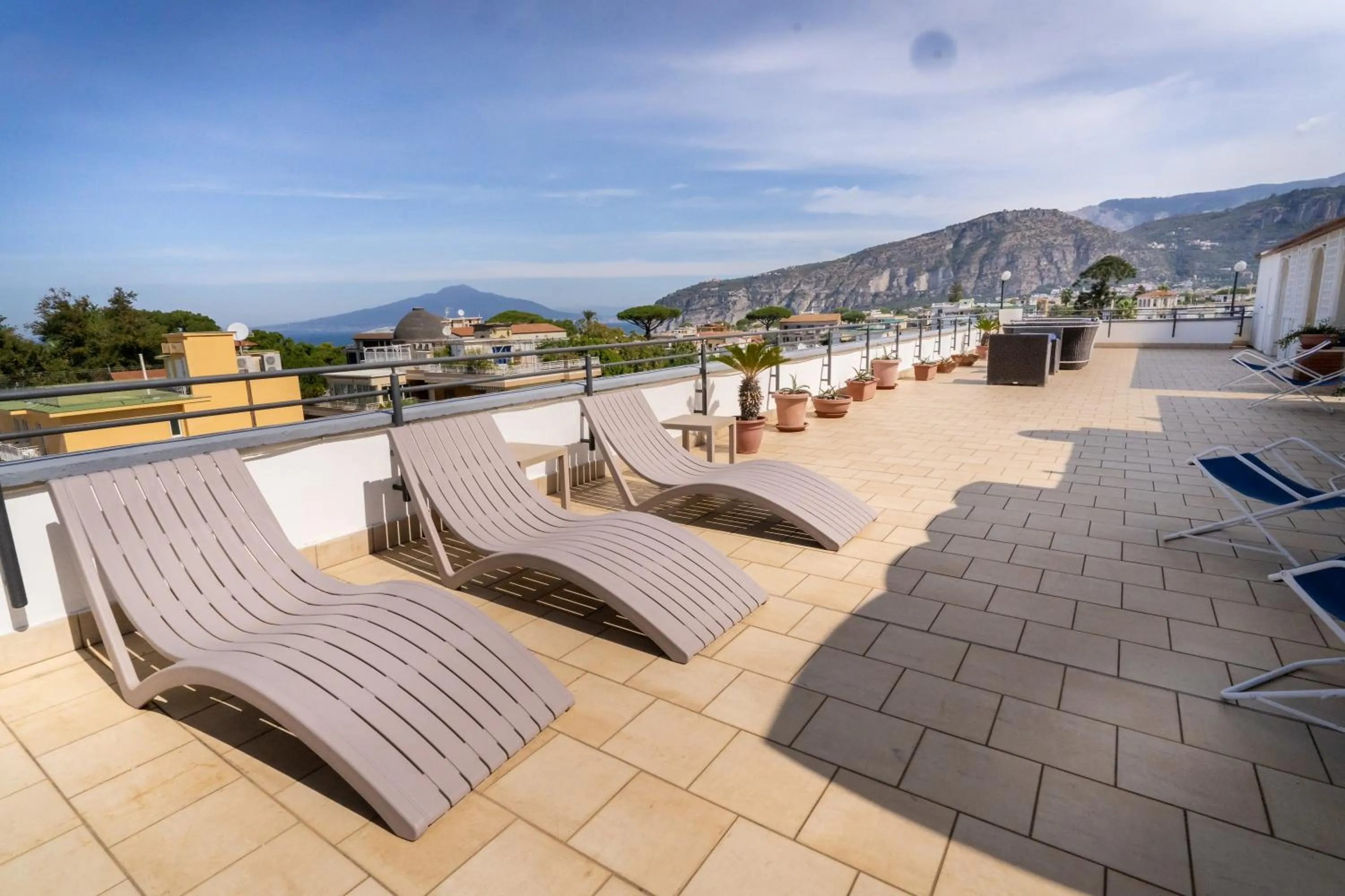 Solarium in Hotel La Pergola