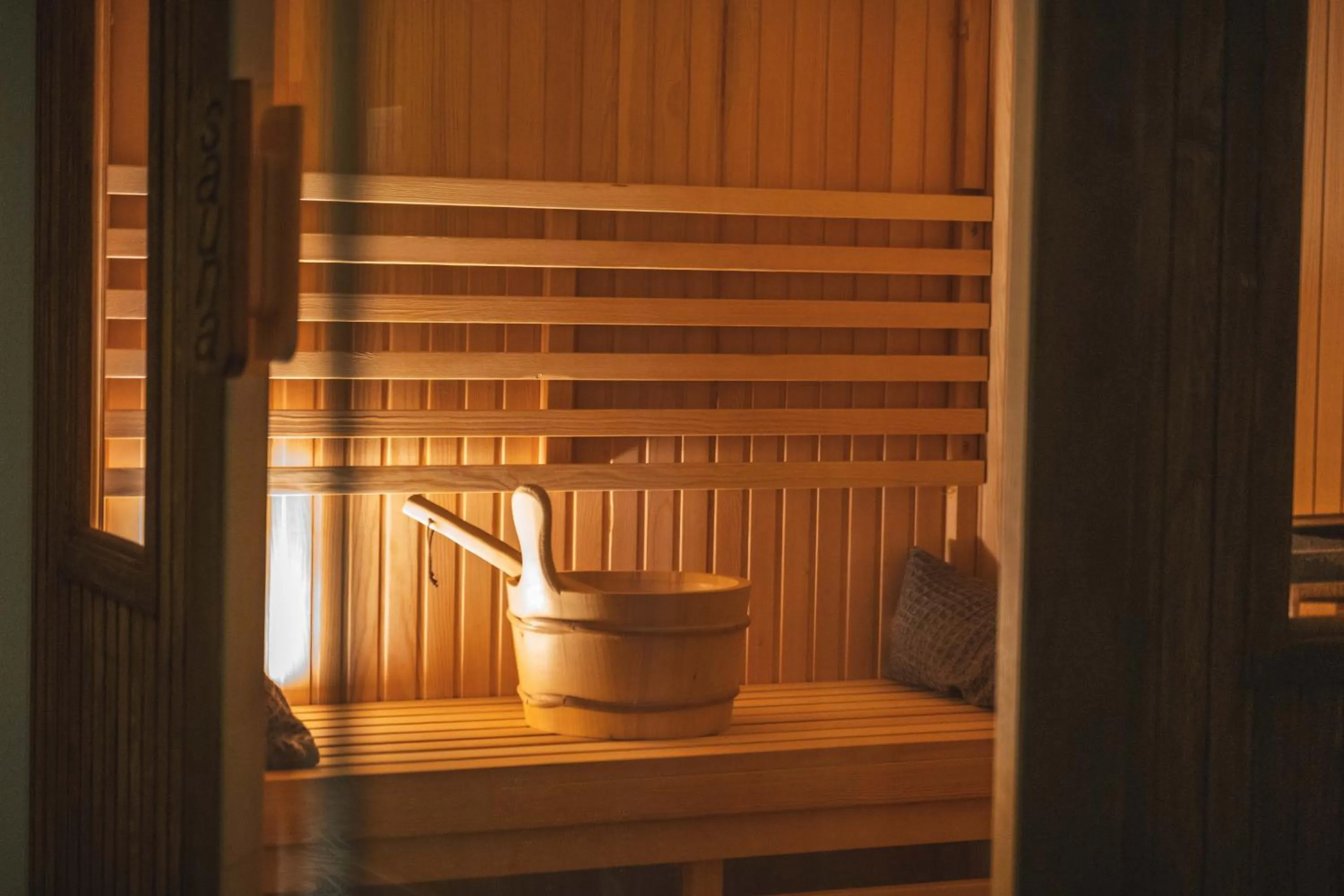 Sauna in Hotel La Pergola