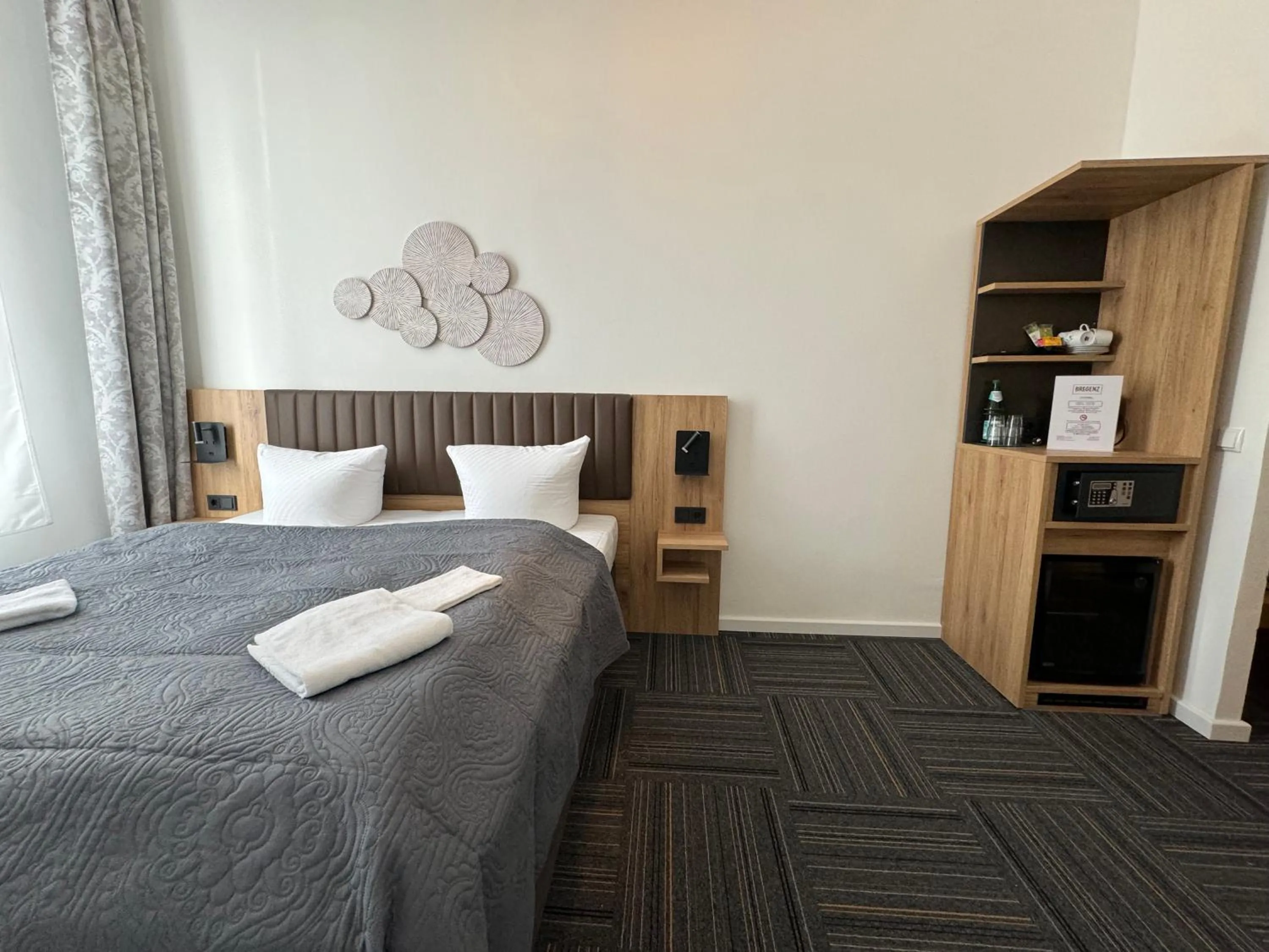 Bed in Hotel Bregenz