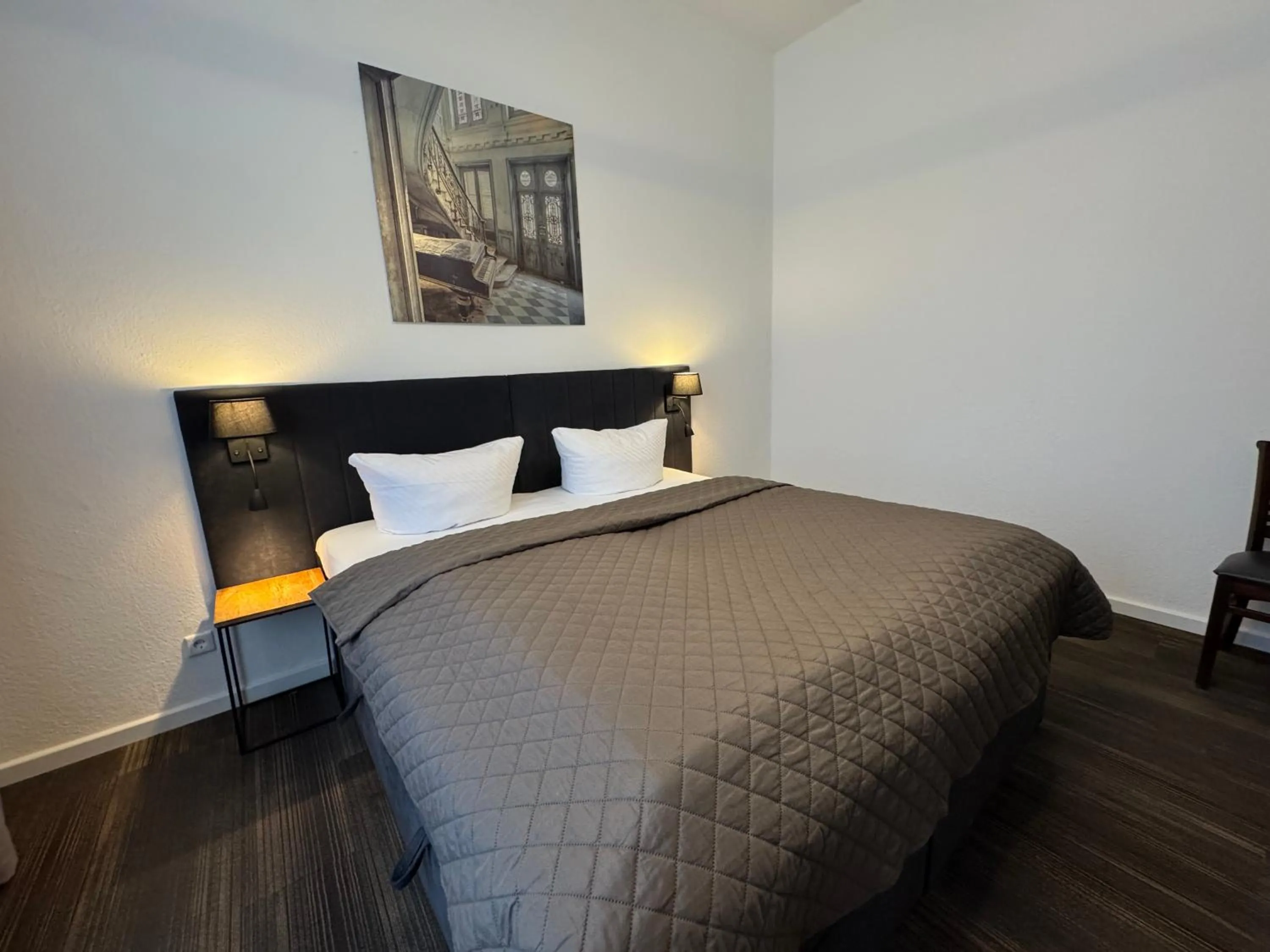 Bed in Hotel Bregenz