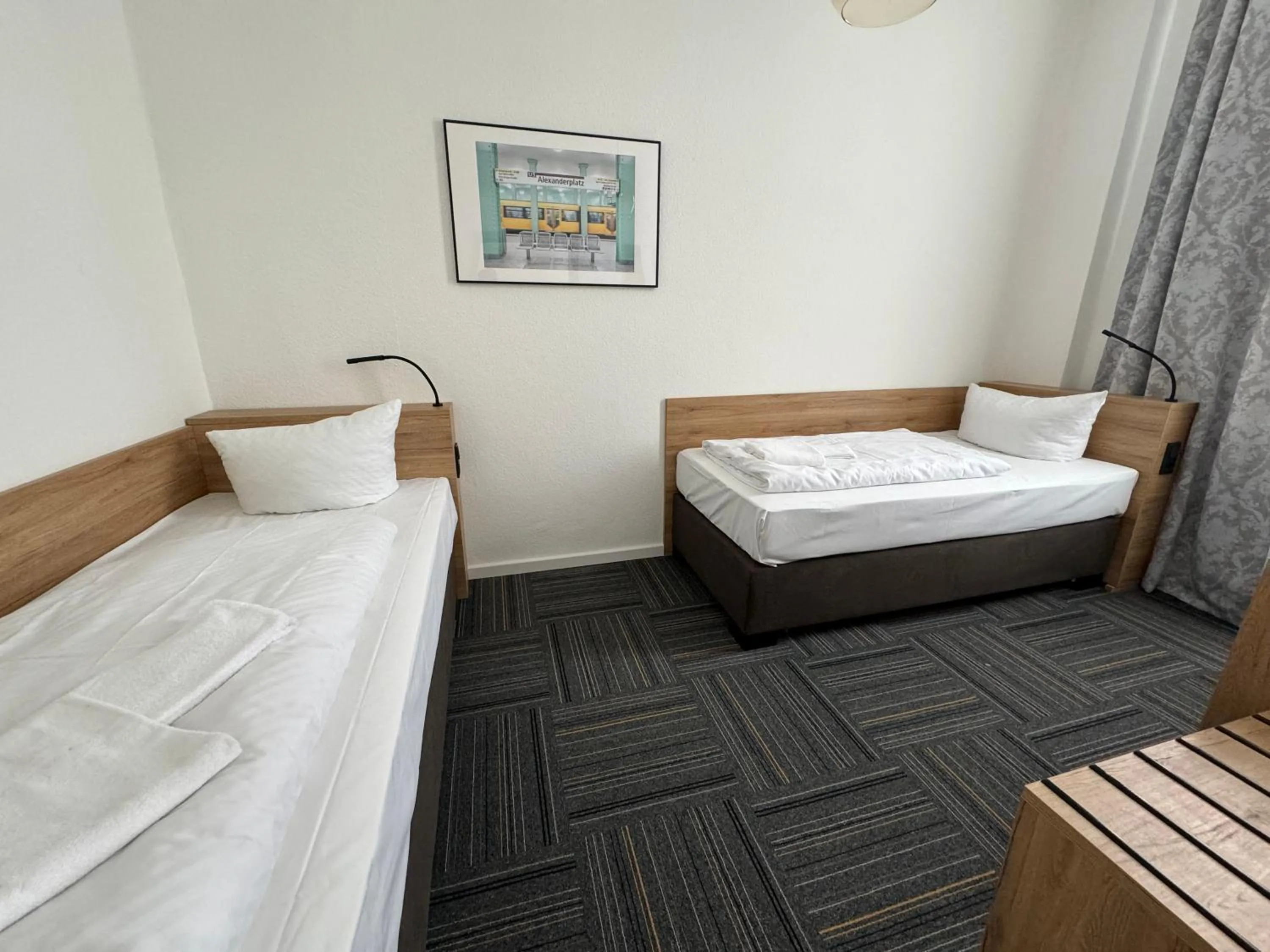 Bed in Hotel Bregenz