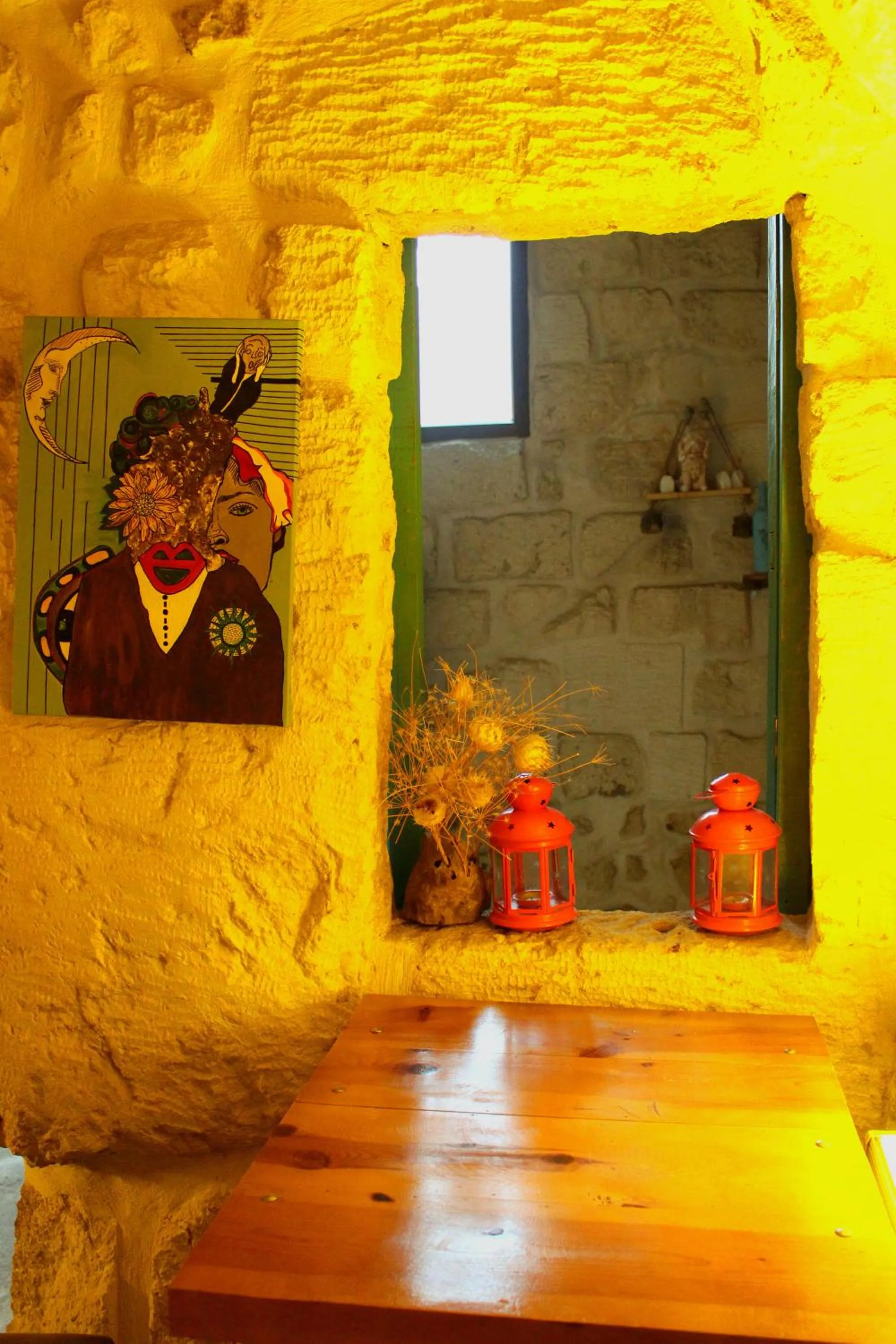 Decorative detail in Mons Masius Hotel Teras