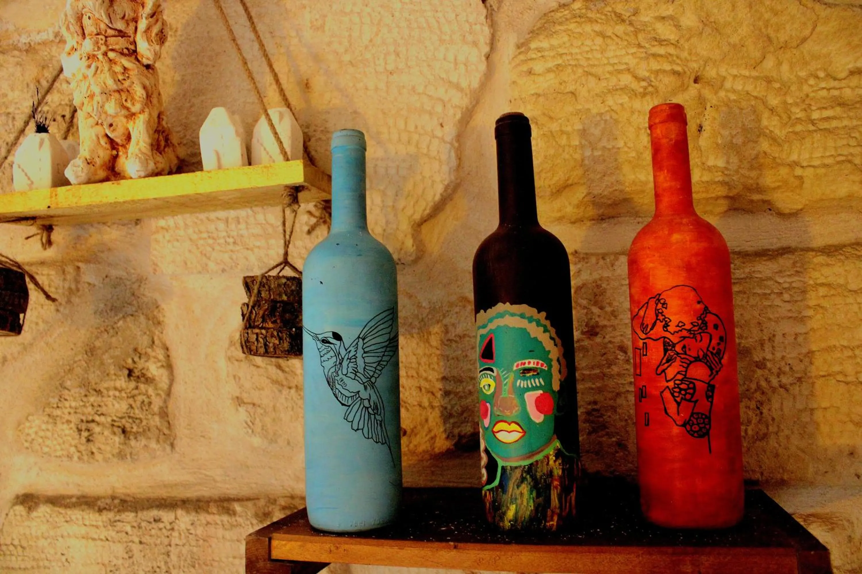 Decorative detail in Mons Masius Hotel Teras