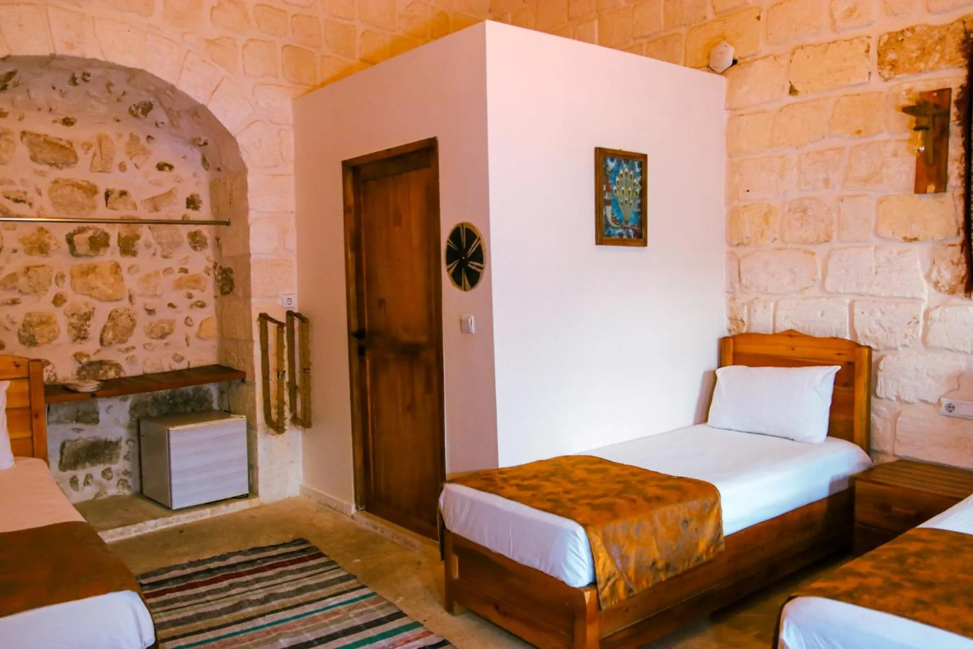 Photo of the whole room, Bed in Mons Masius Hotel Teras