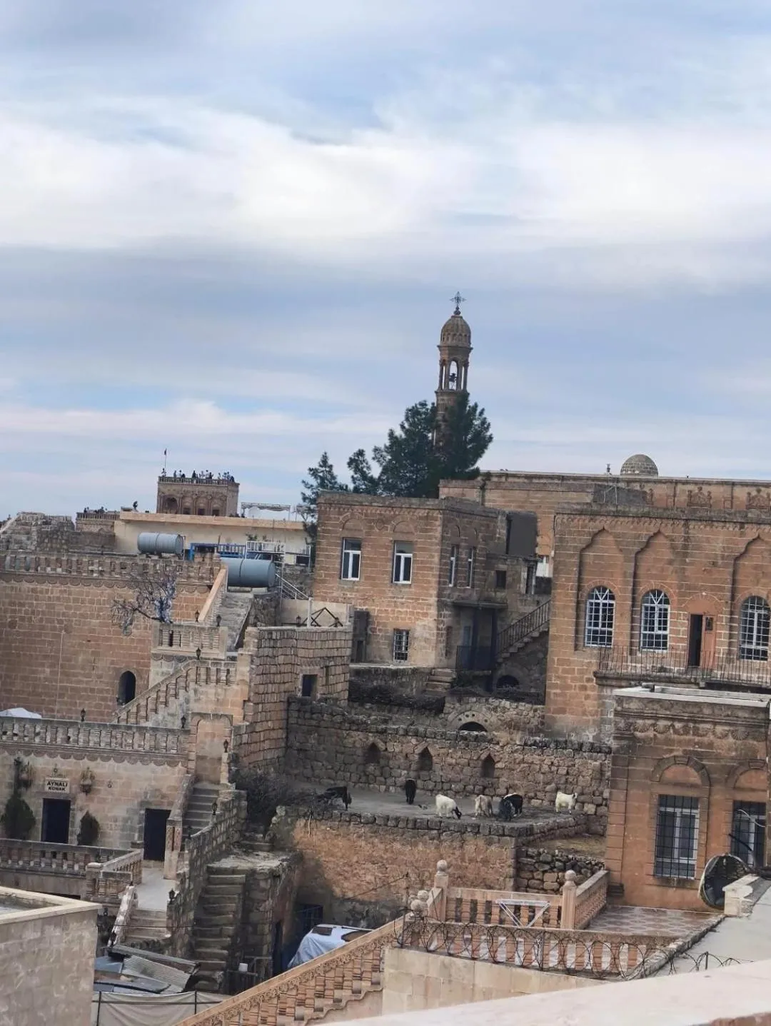 Balcony/Terrace in Mons Masius Hotel Teras