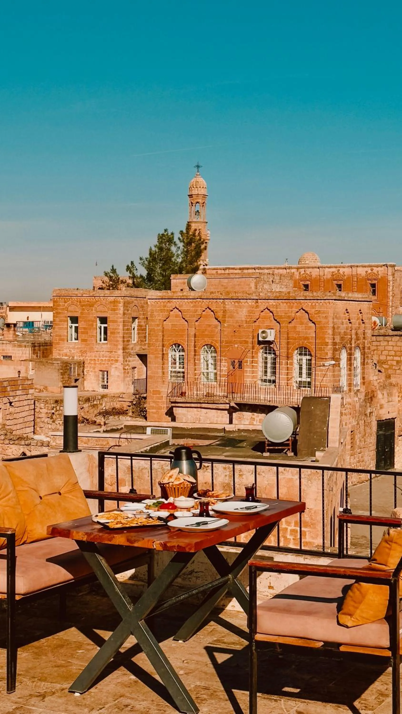 Natural landscape in Mons Masius Hotel Teras