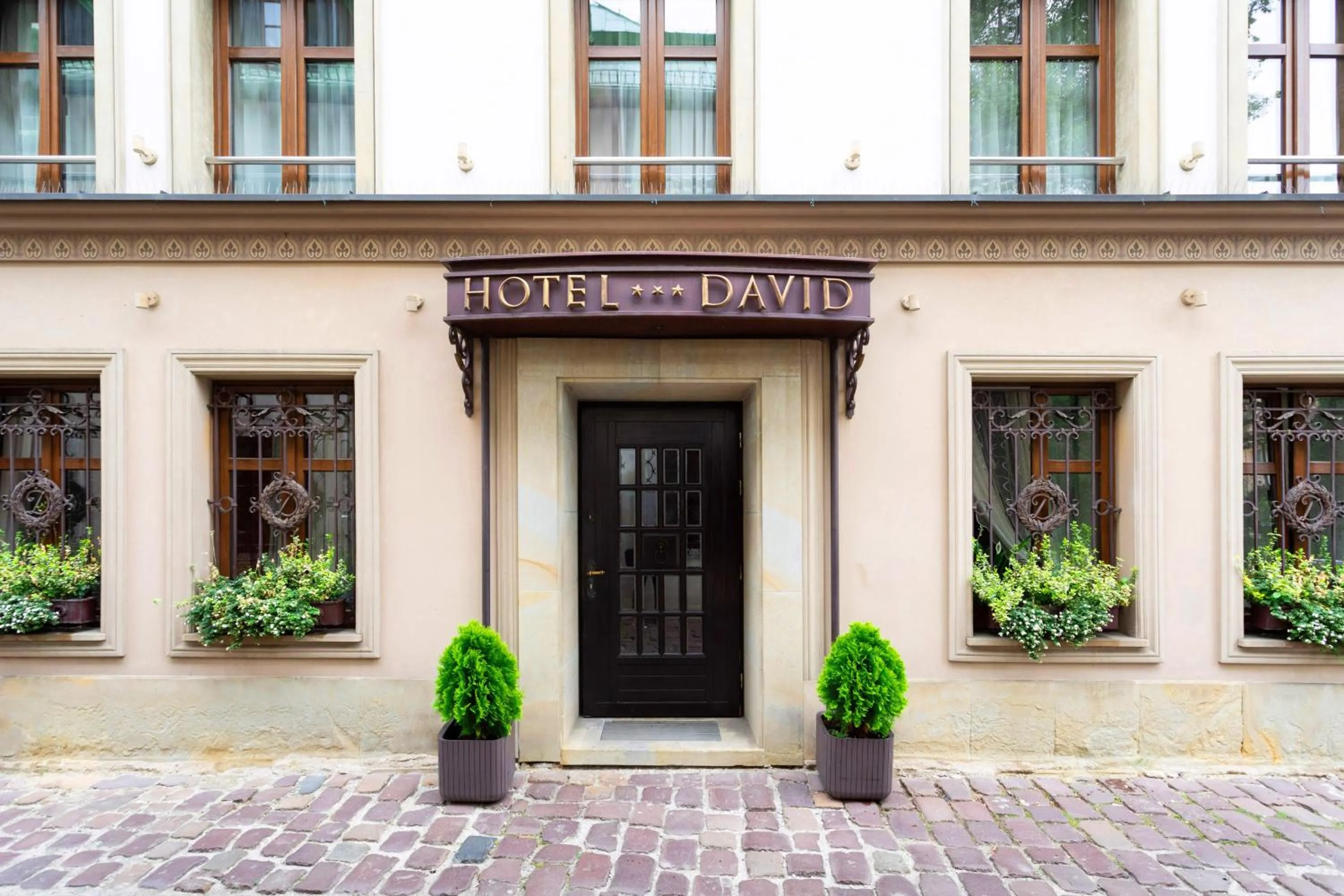 Facade/entrance in David Boutique Hotel