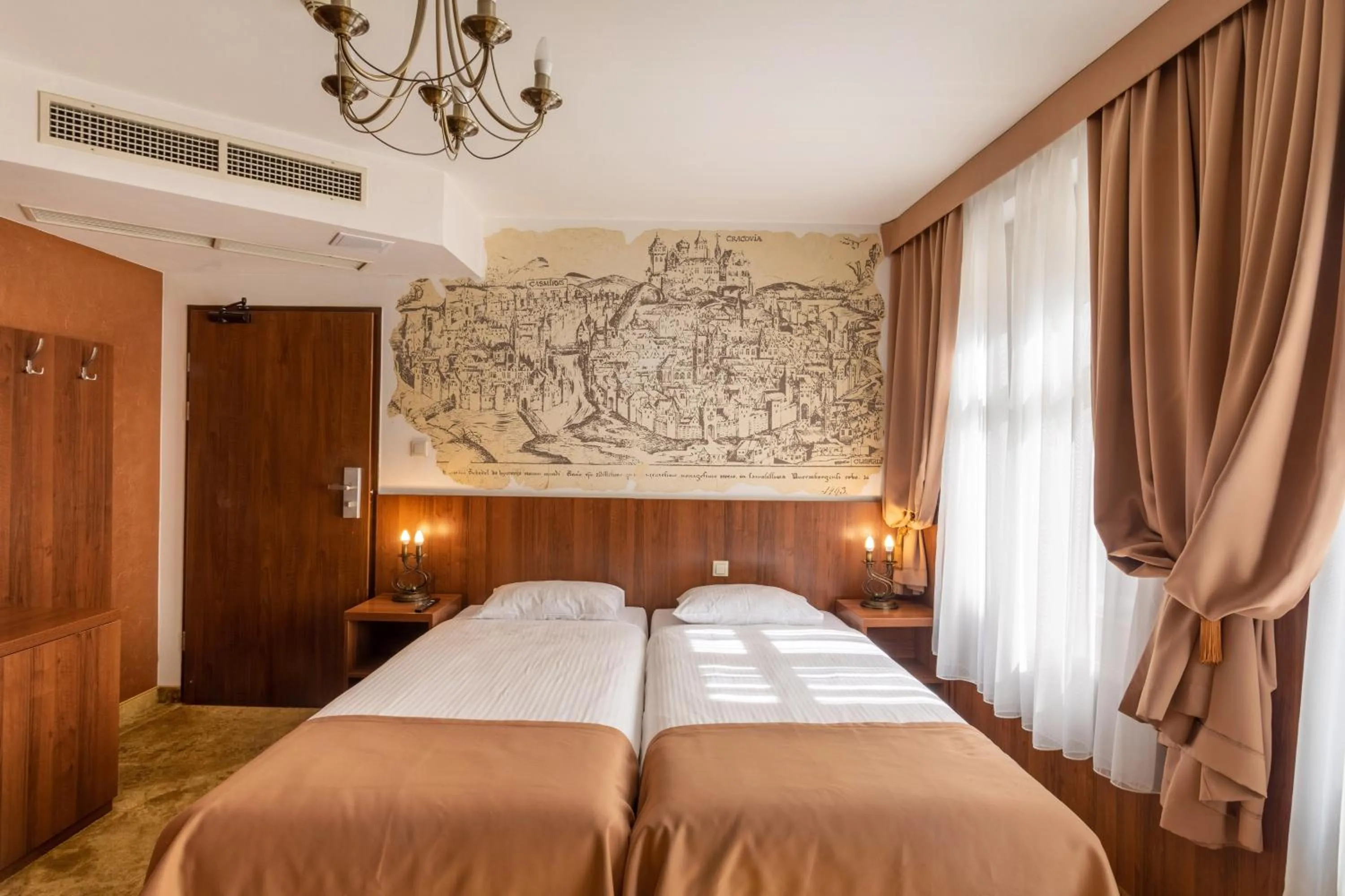 Bed in David Boutique Hotel