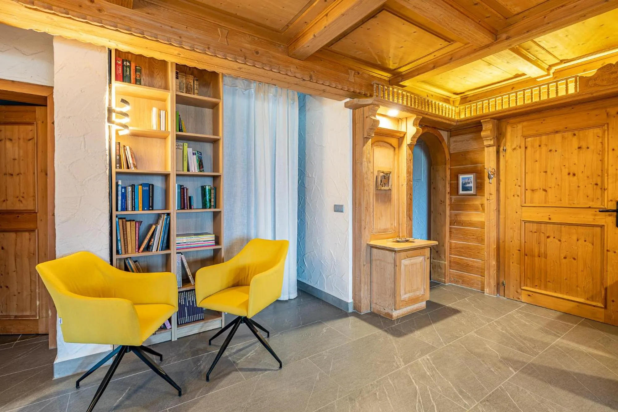 Seating area in Chalet Alpenpanorama