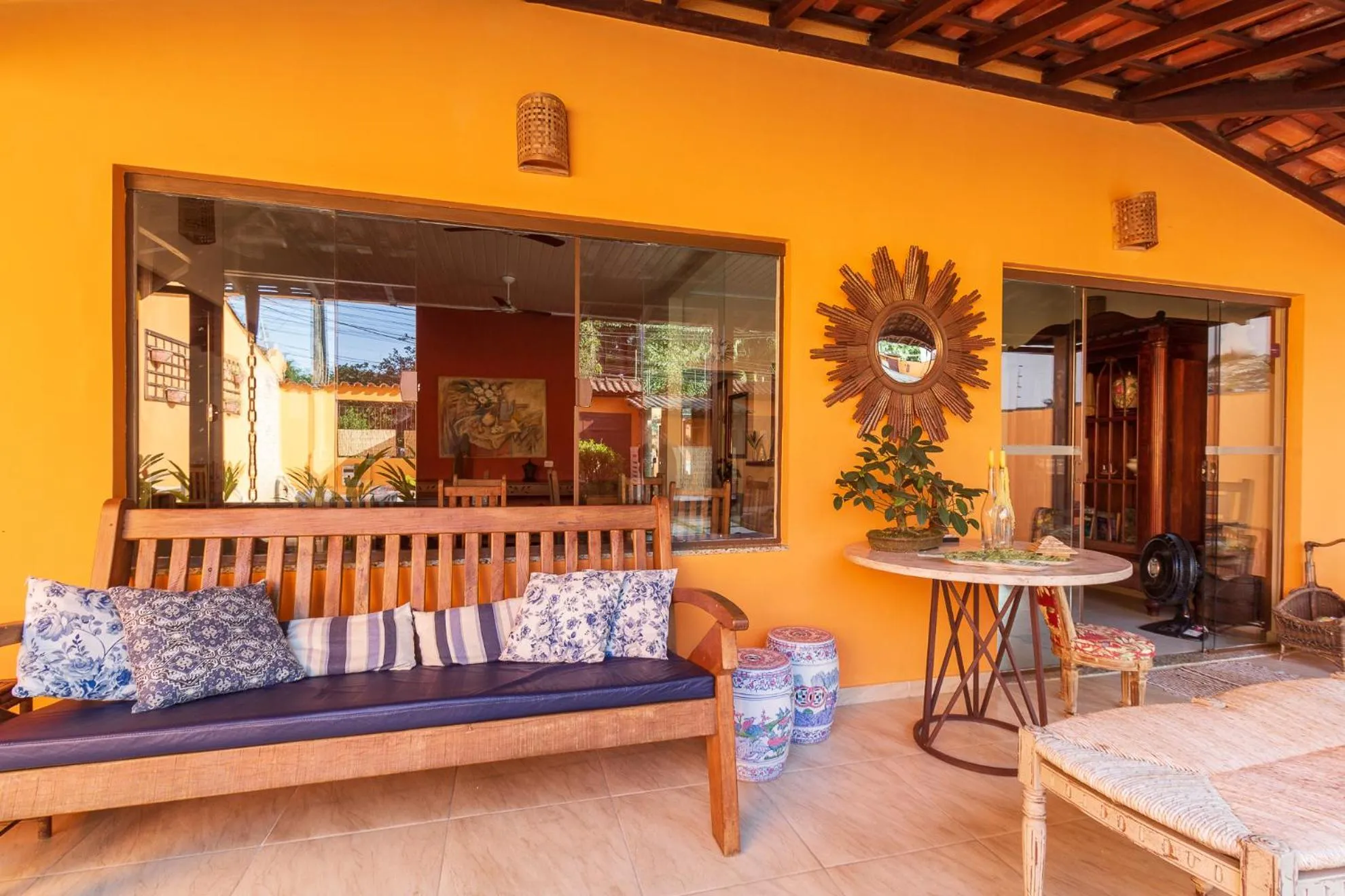 Patio in Pousada Villa Verano