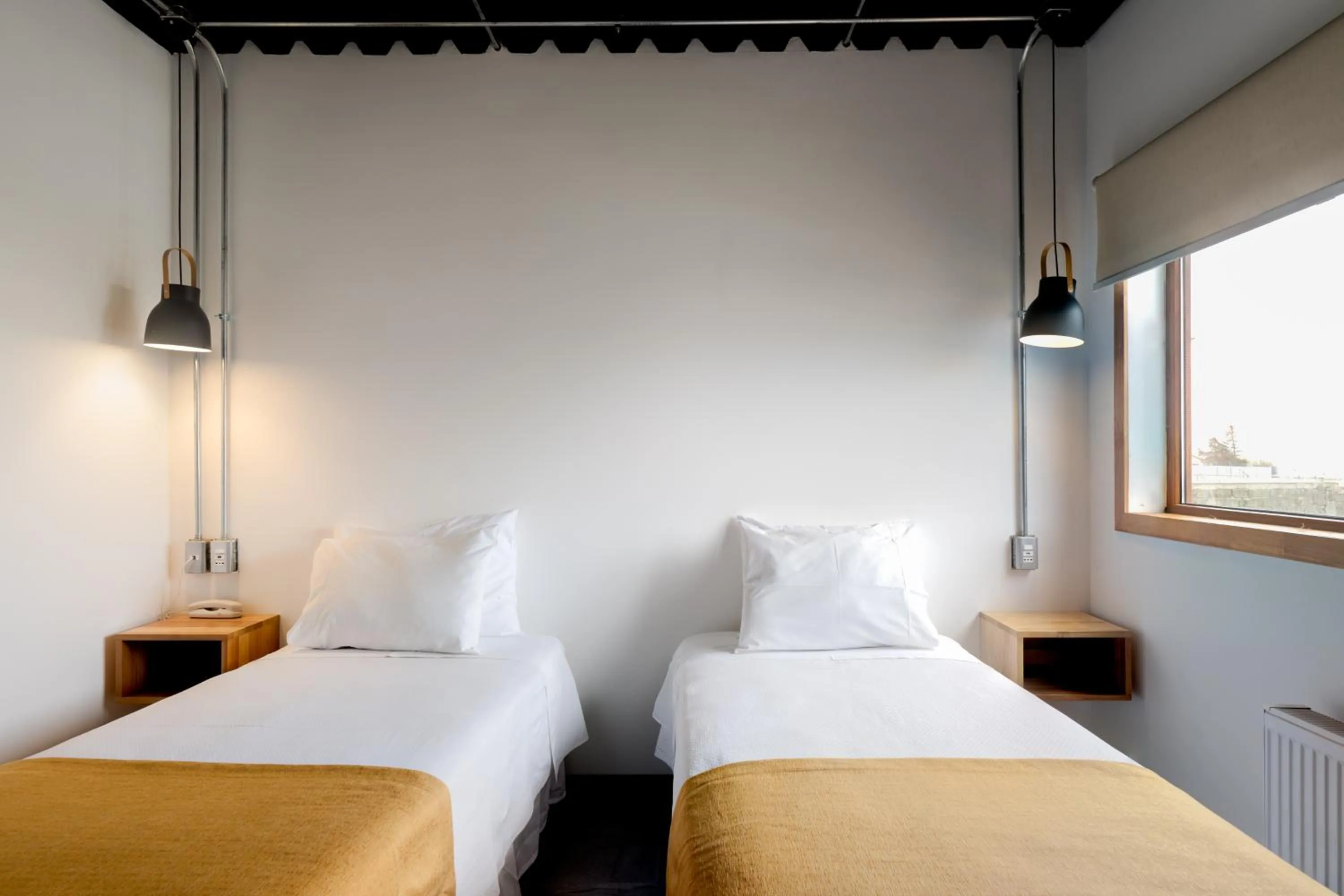 Bed in Hotel Big Sur