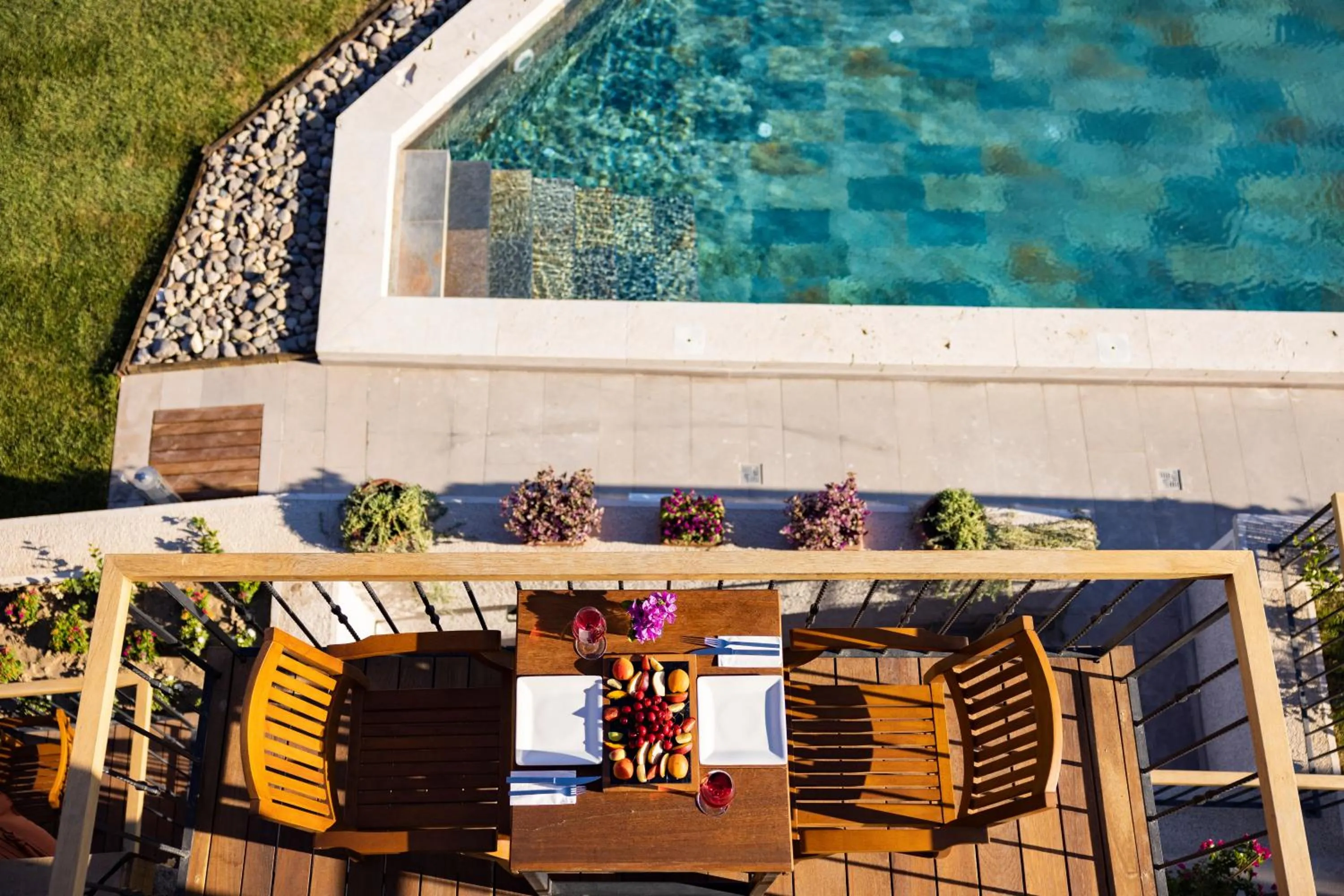Patio in Hotel Vita Naturalis