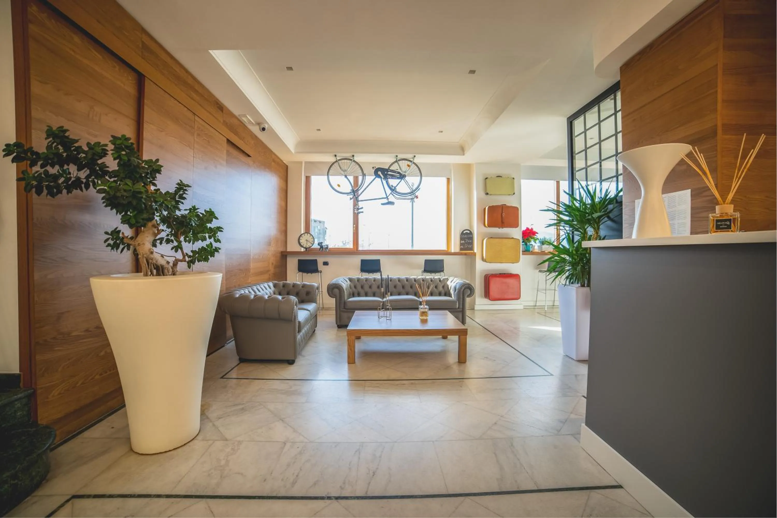 Lobby or reception in Hotel Continental