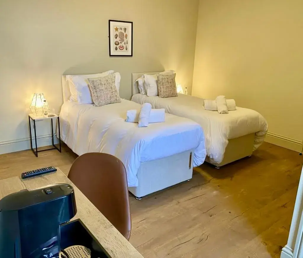 Bedroom, Bed in Balcomie Links Hotel Bedroom, Bed in Balcomie Links Hotel