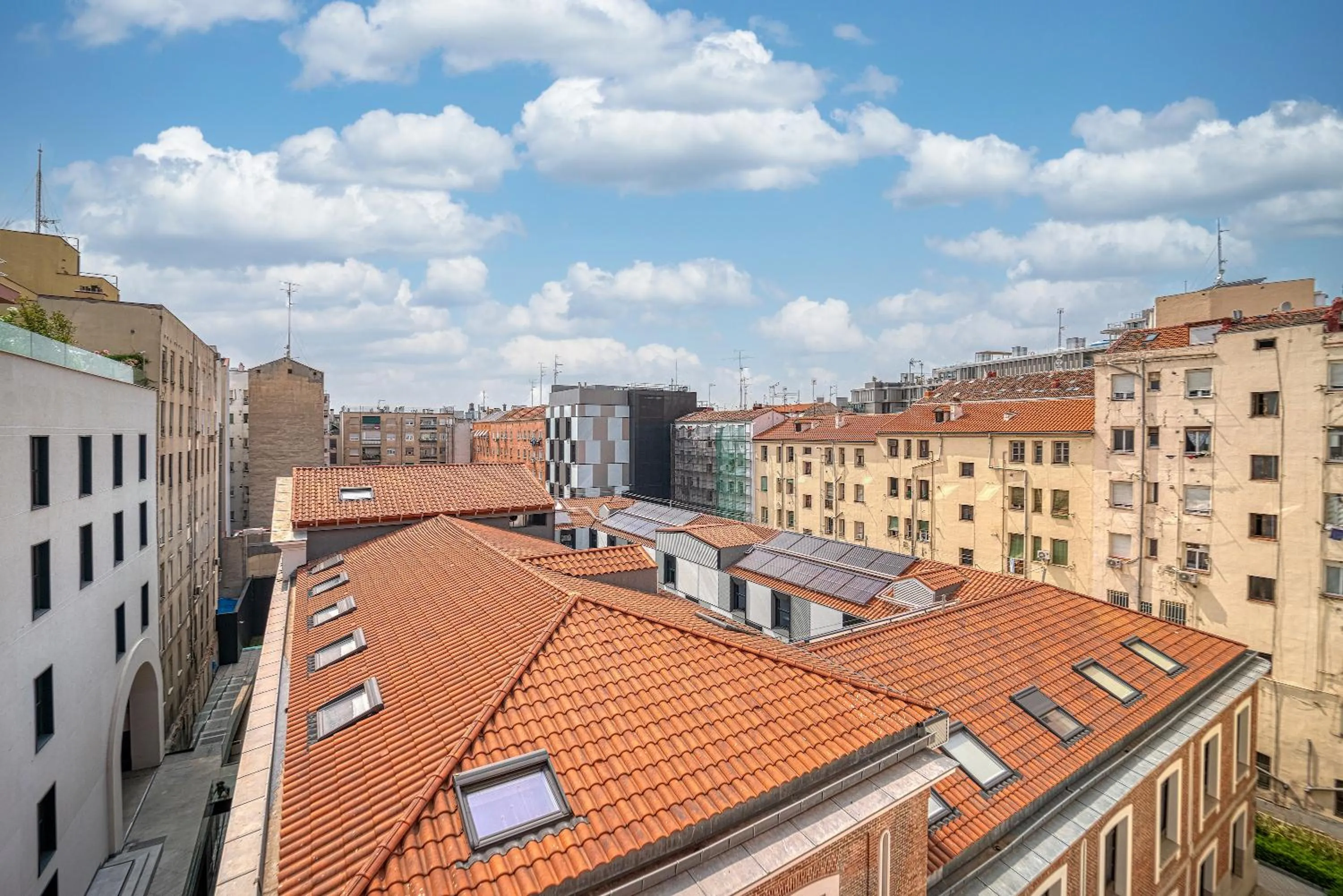 City view in Negresco Plaza España