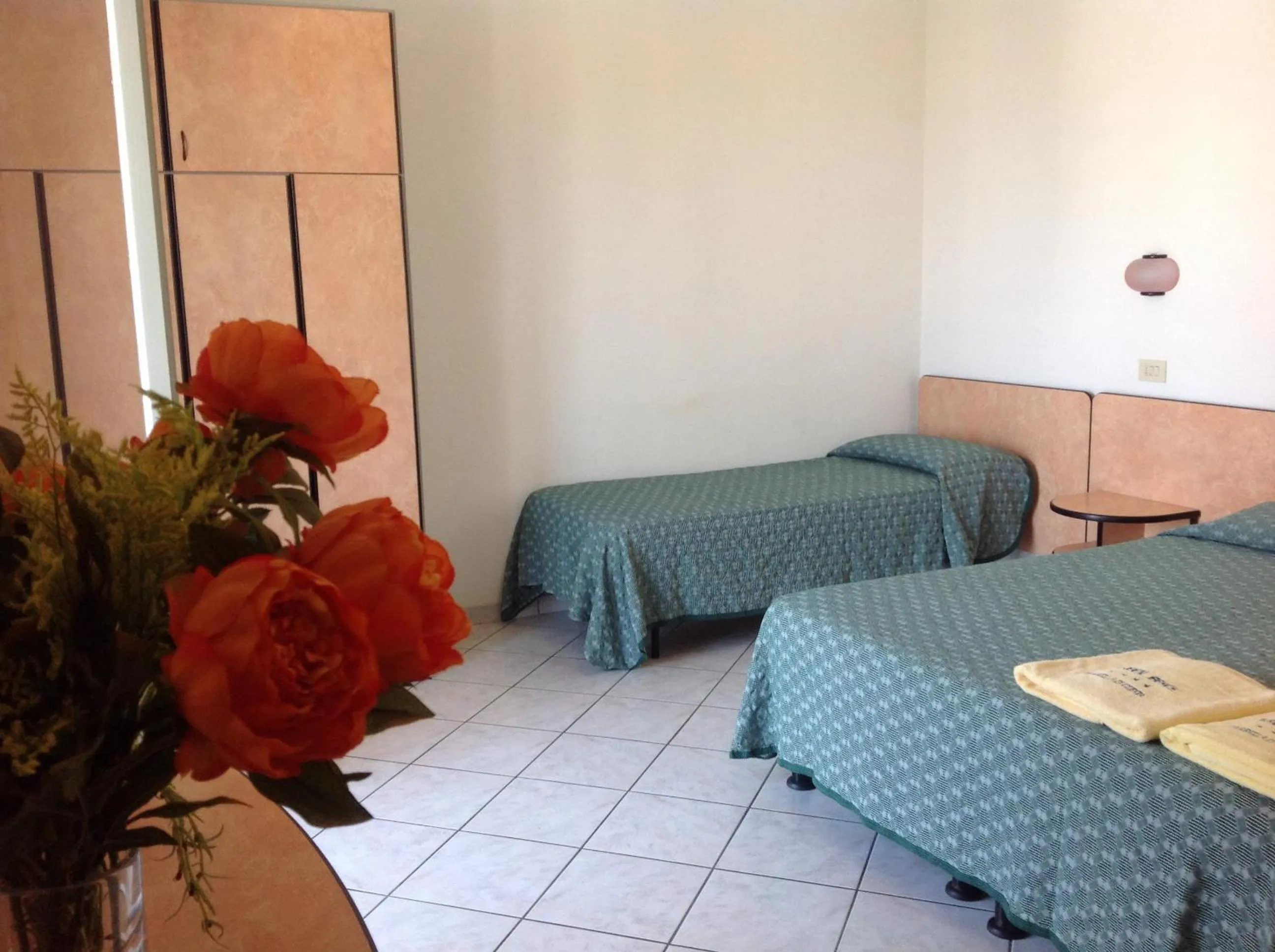 Bed in Hotel Casali