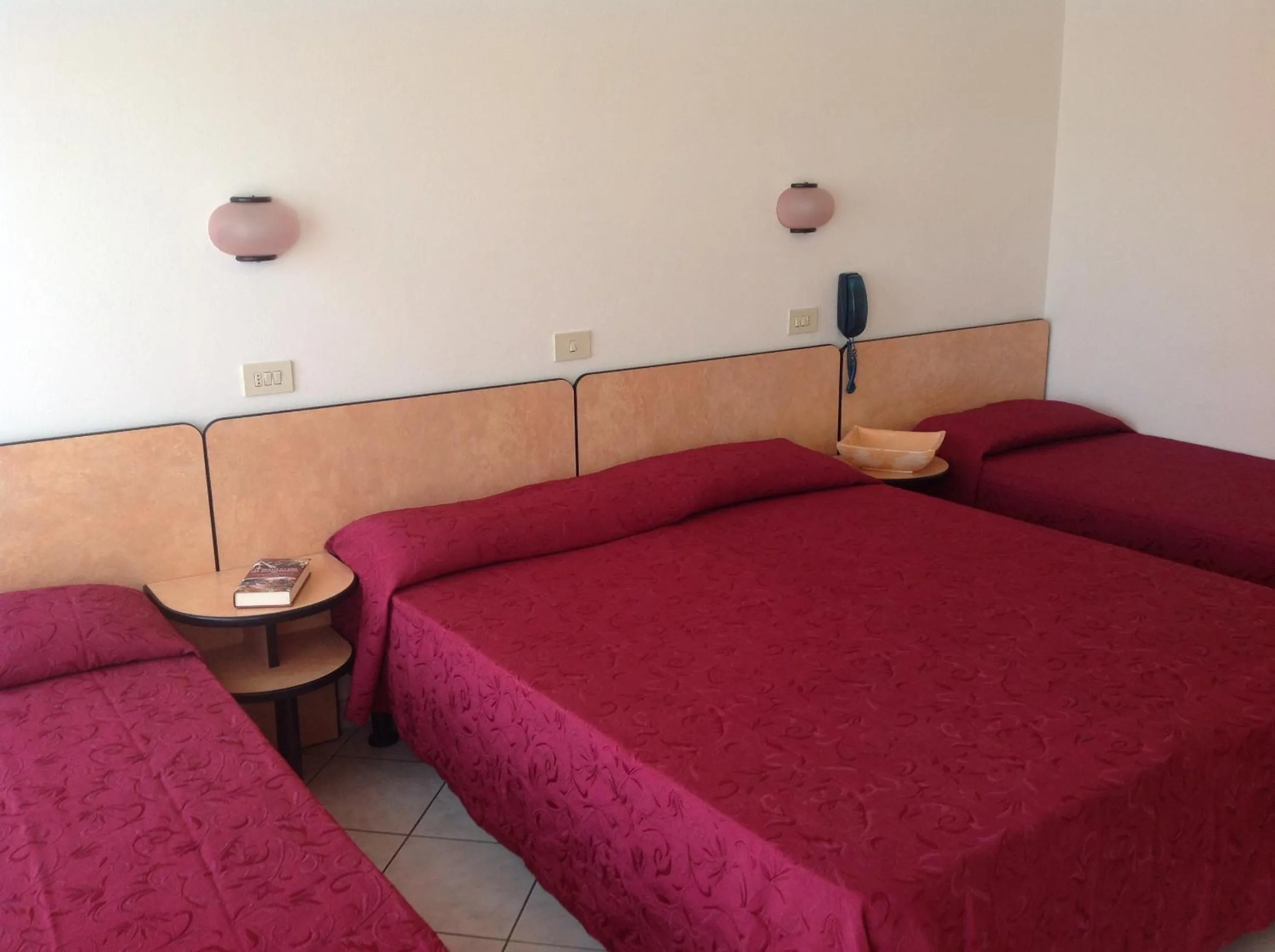 Bed in Hotel Casali